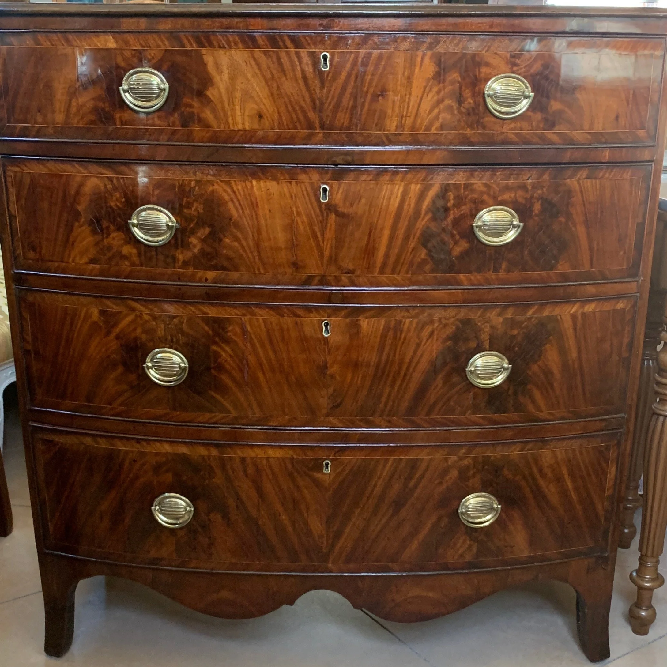 Georgian-Period-English-Chest-of-Drawers (2)-front