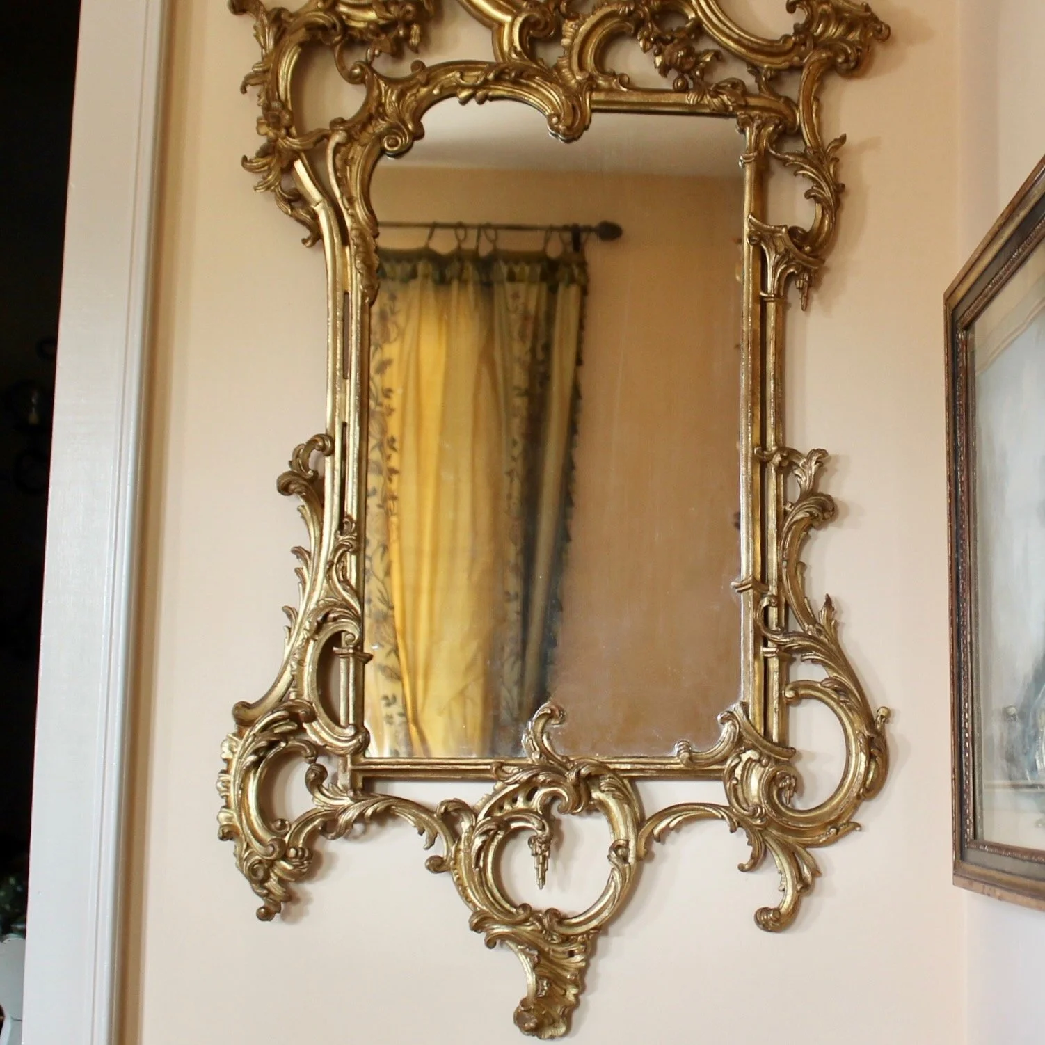 Italian-Carved-And-Gilded-Chippendale-Rococo-Style-Mirror (7)