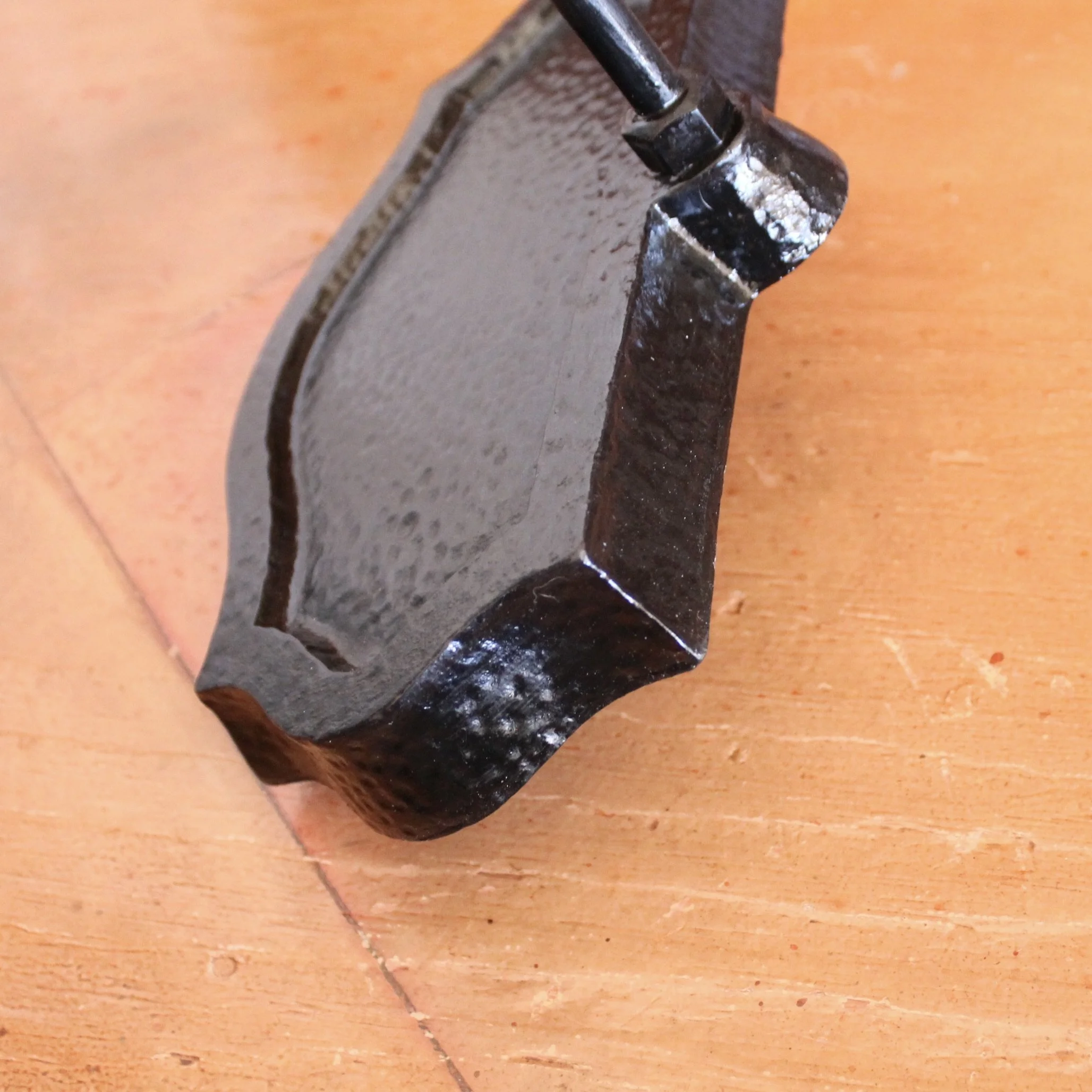 Cast Iron and Brass Antique Fire Tool Stand