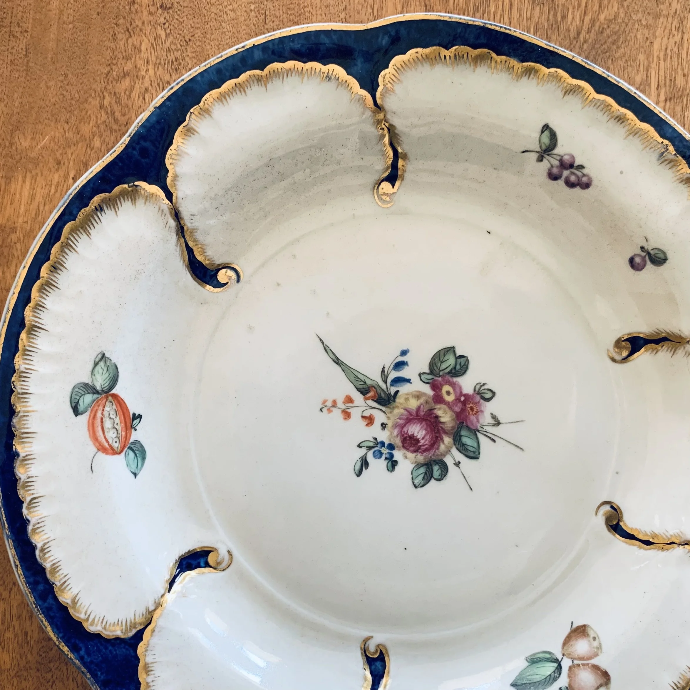 Sèvres “Feuilles de Choux” Plate