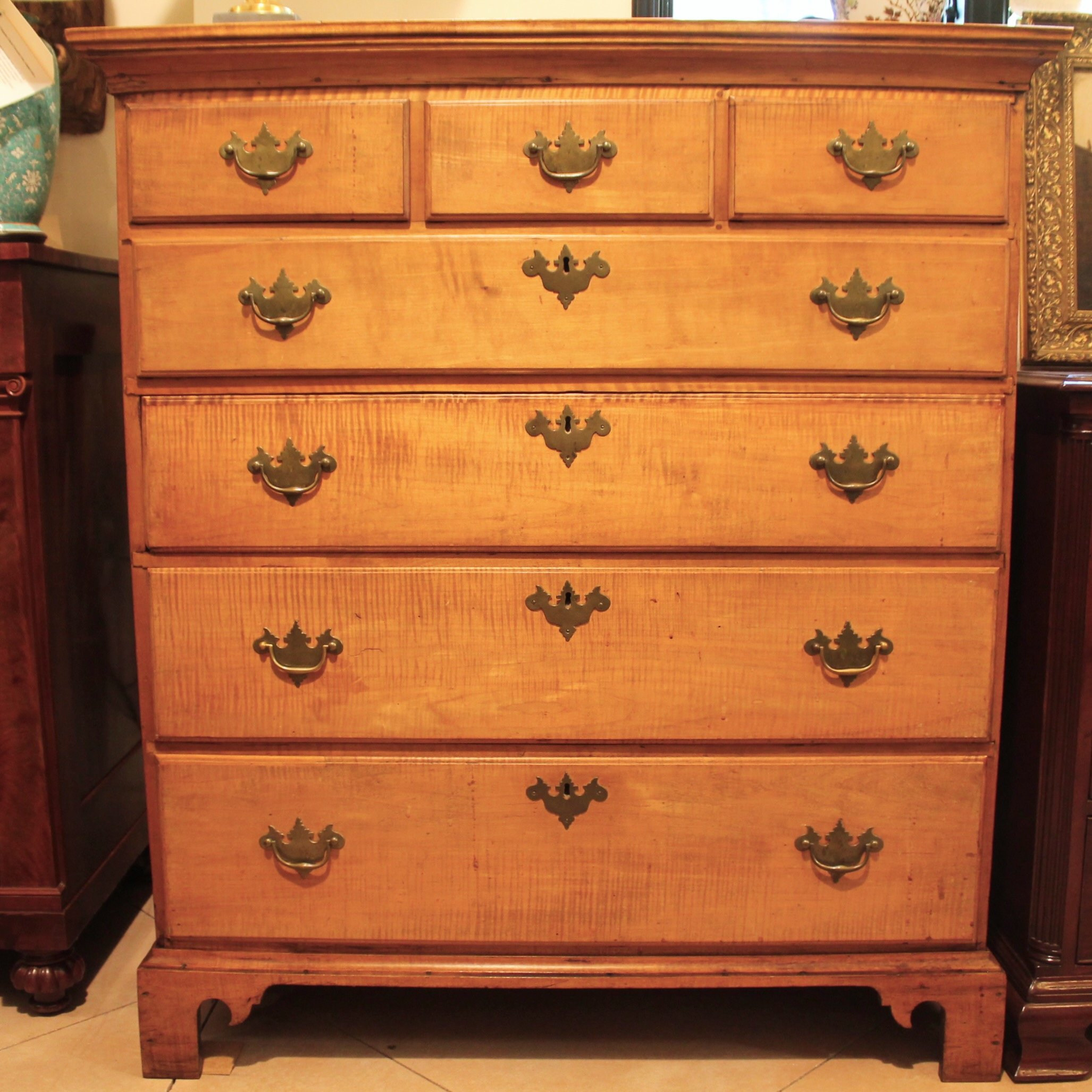NewEngland-Tiger-Maple-Tall-chest-of-drawers-#2 (2).jpeg