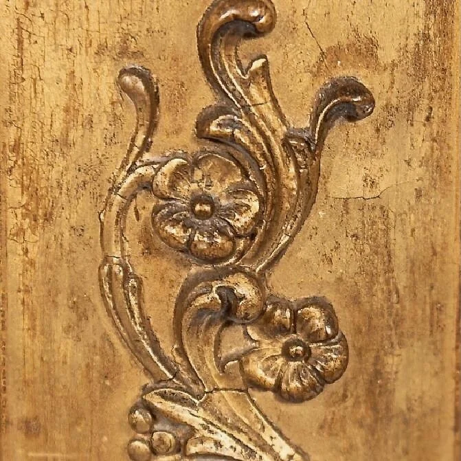 Large-French-Gilt-Rectangular-Mirror-With-Rococo-Decoration-And-Cartouche-Corners-19th-Century (10)-detail