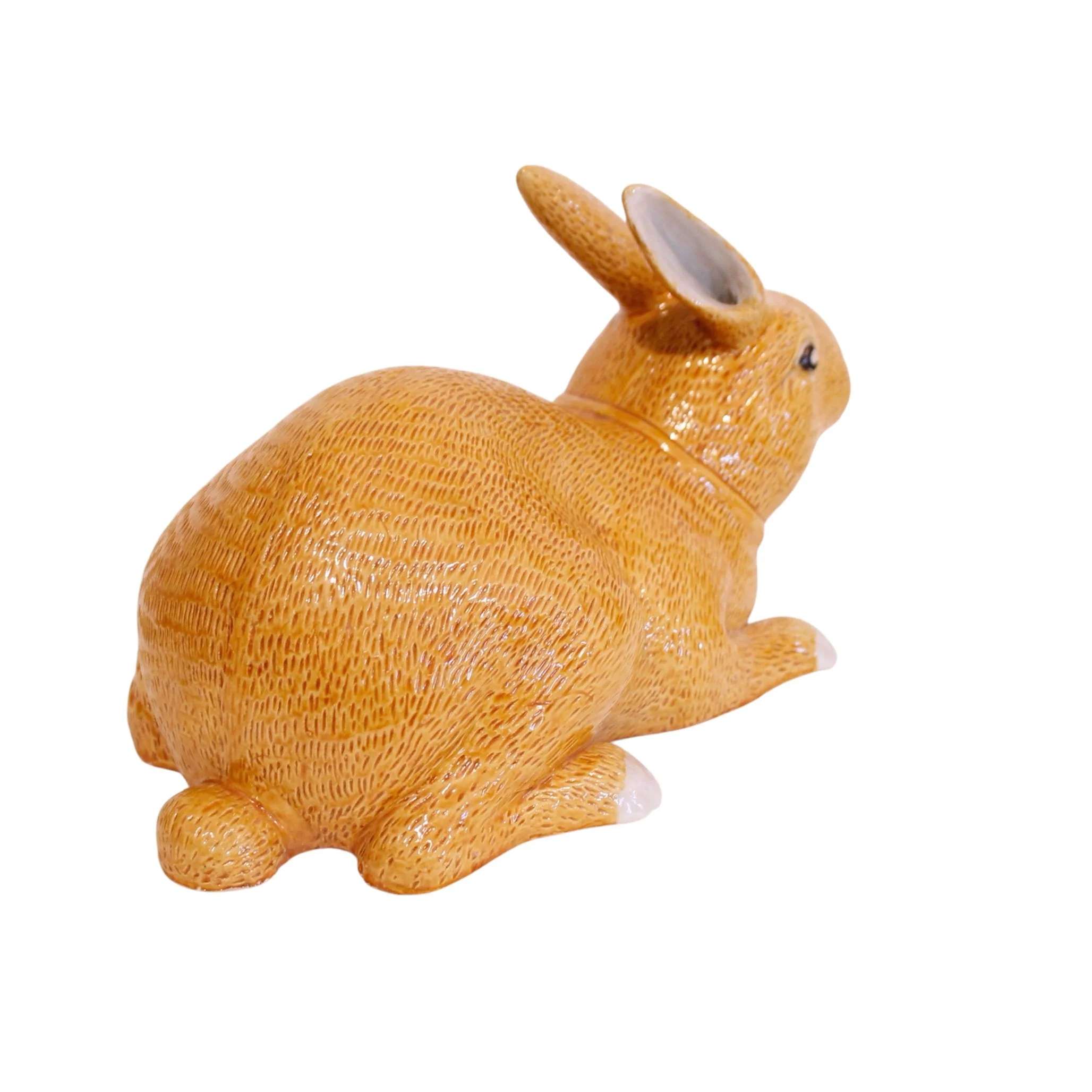 Pair of Chinese Export Porcelain Rabbits