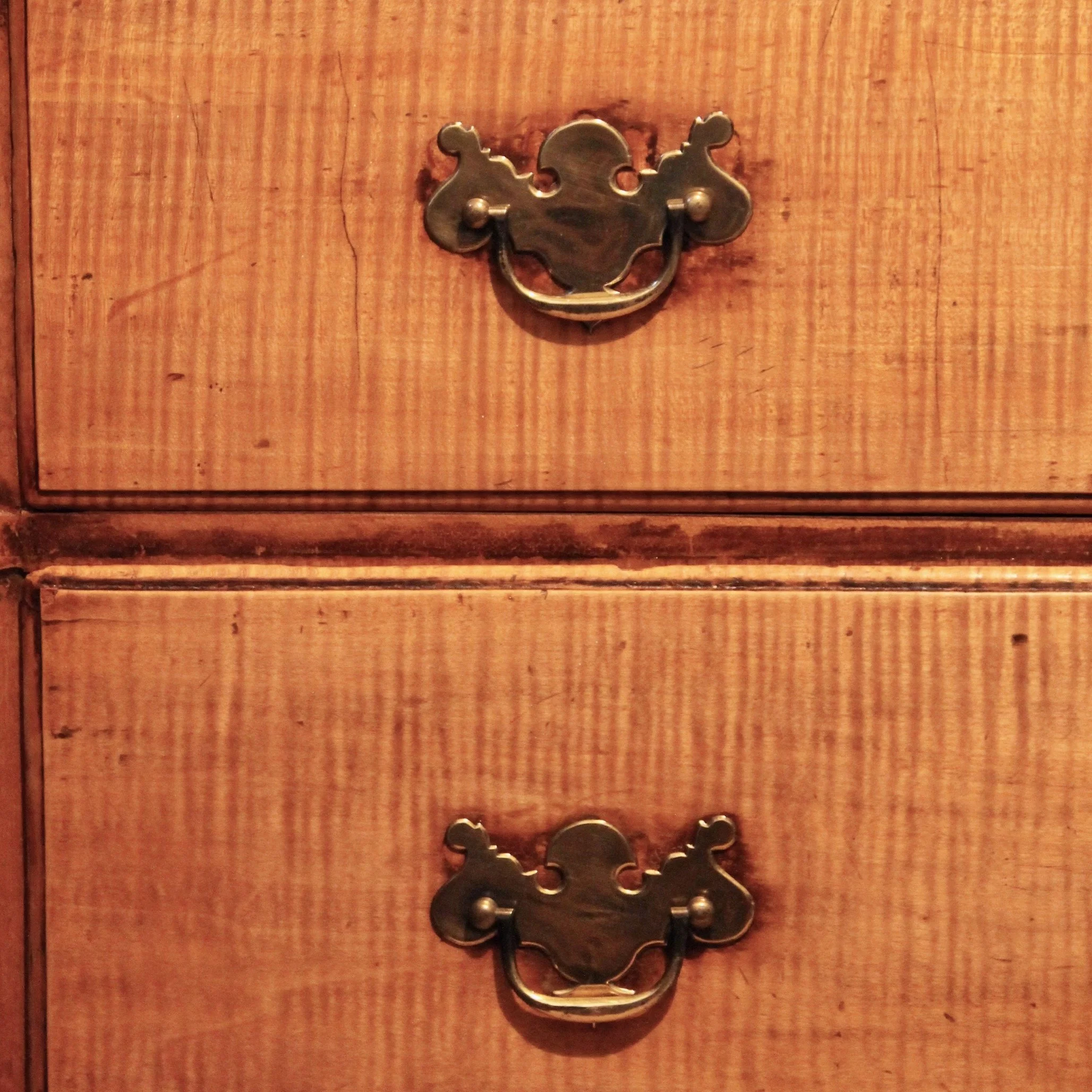 New England Tiger Maple Tall chest of drawers #1 (6).jpeg