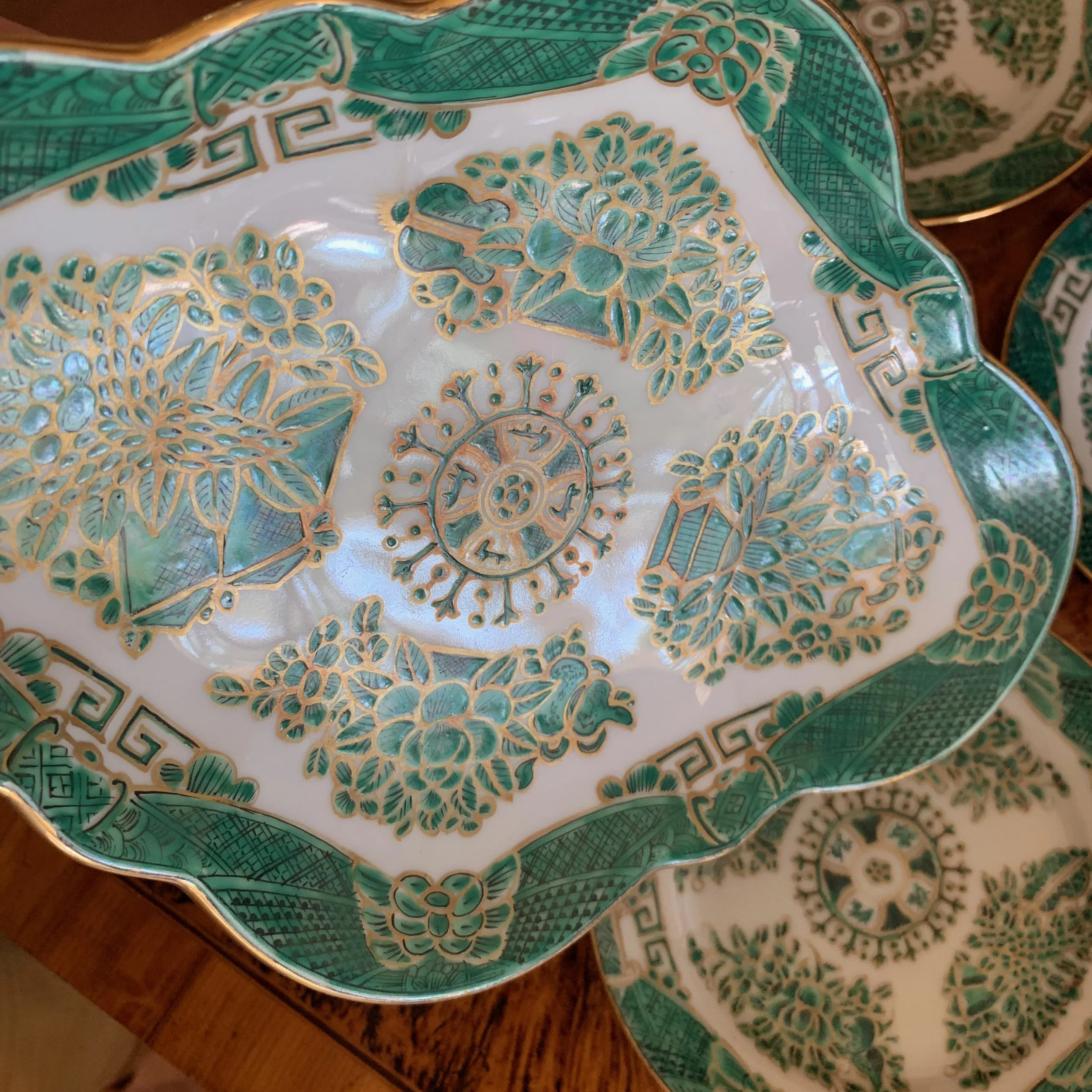 Green-Fitzhugh-Pattern-Chinese-Export-Porcelain-Plates (8)