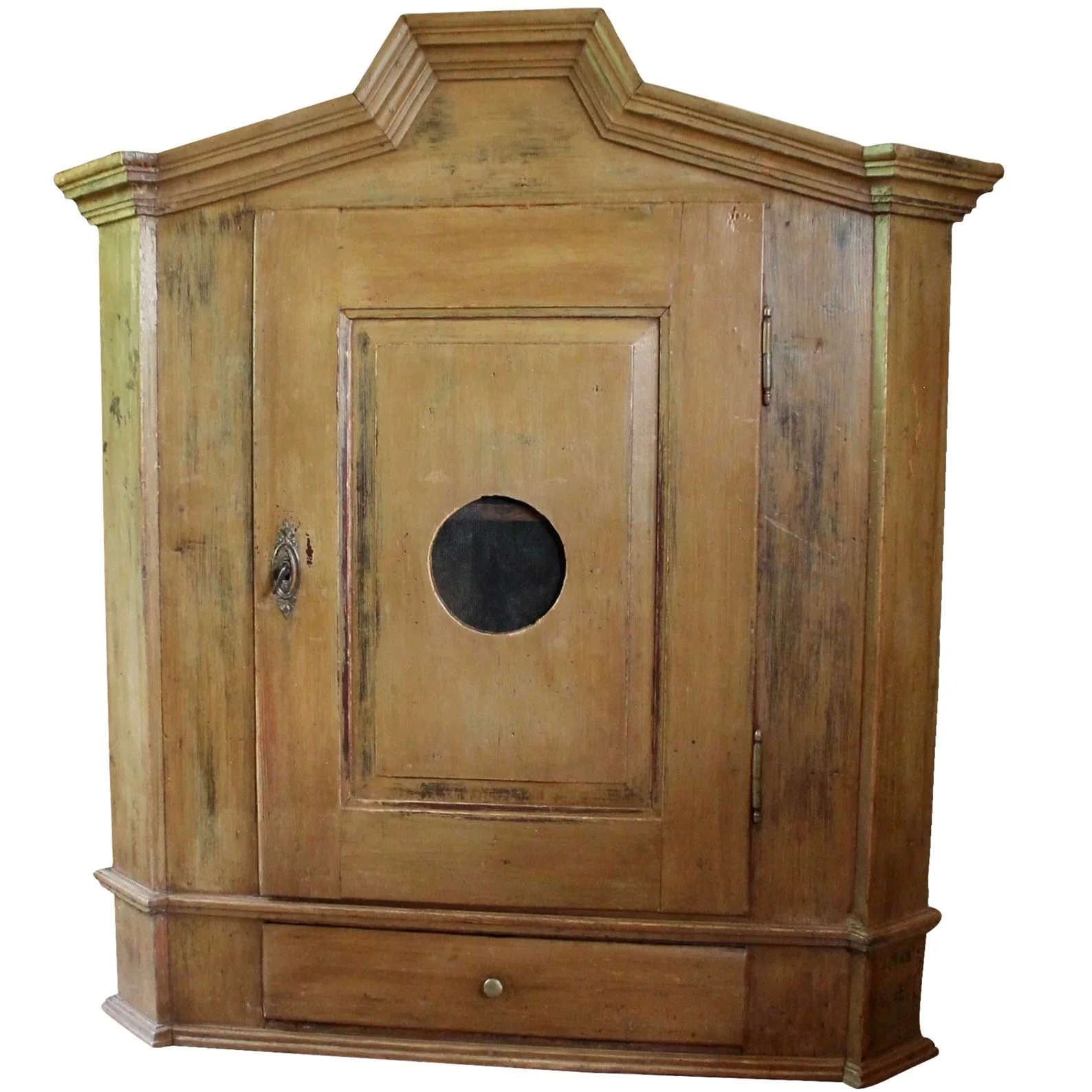 Swedish Painted Cupboard, 19th Century