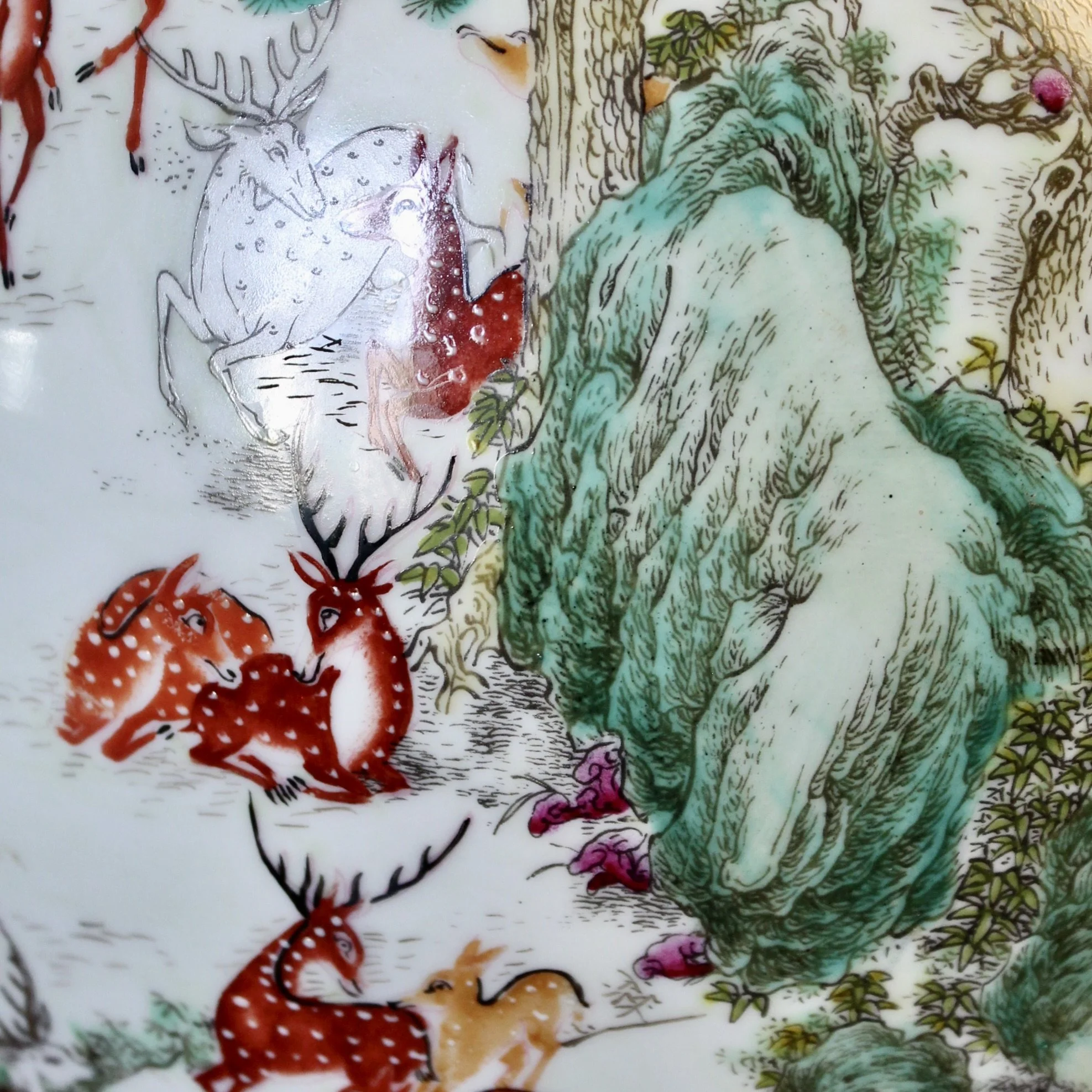 One hundred Blessings Pattern Chinese Porcelain Vase