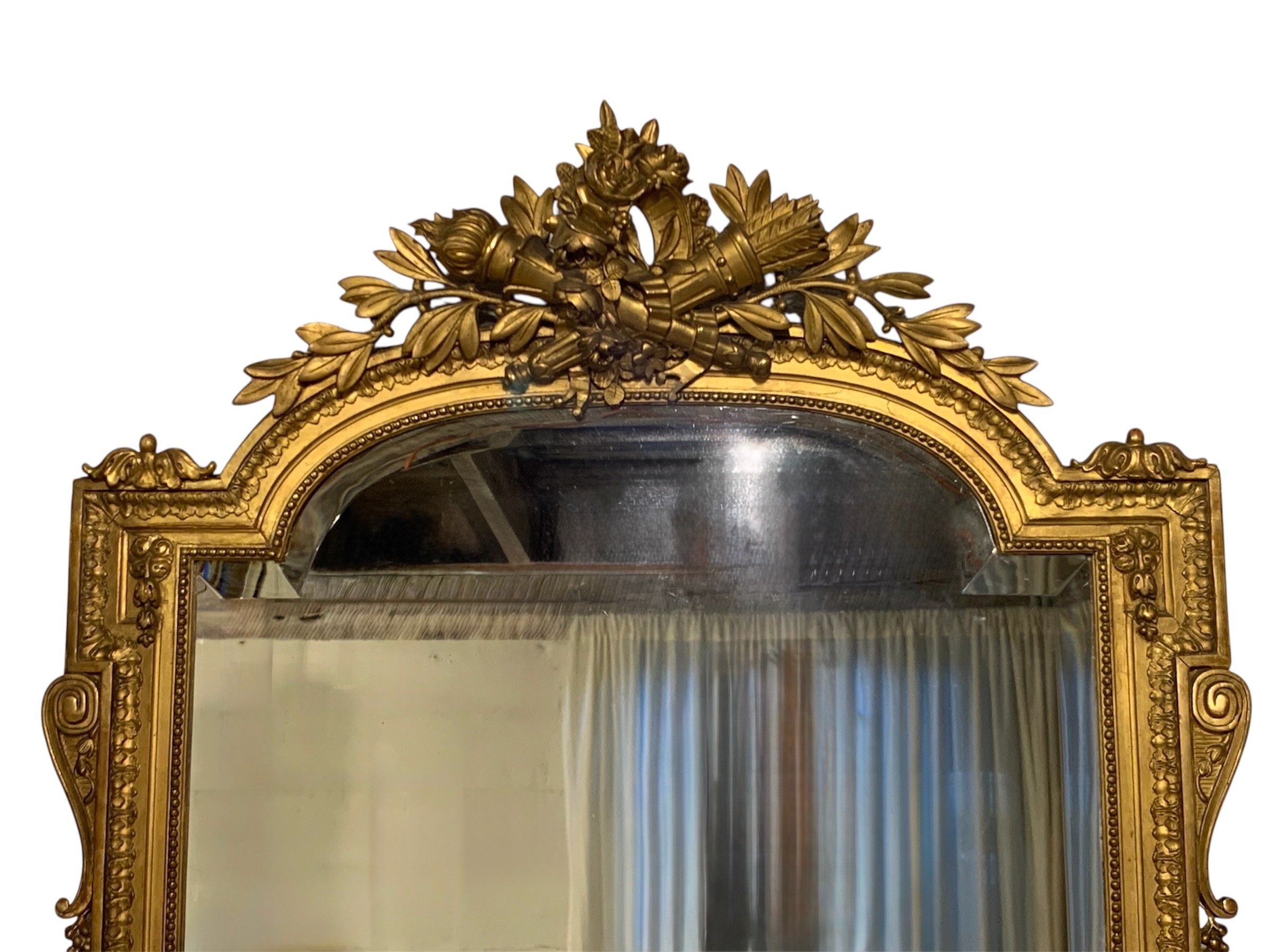 Large-Louis-XVI-Style-Giltwood-Mirror (2)