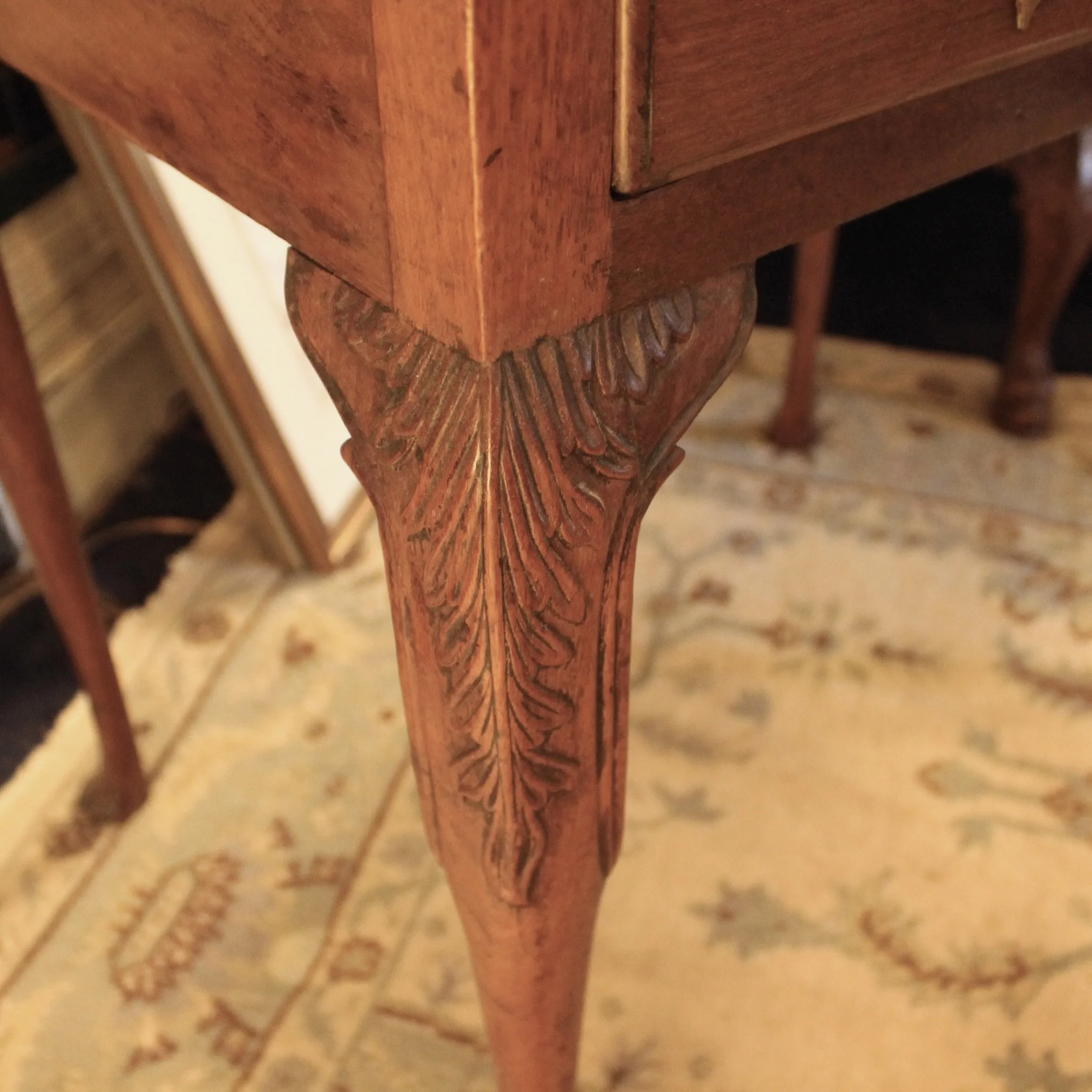 Irish Mahogany Tea Table, Mid 18th Century