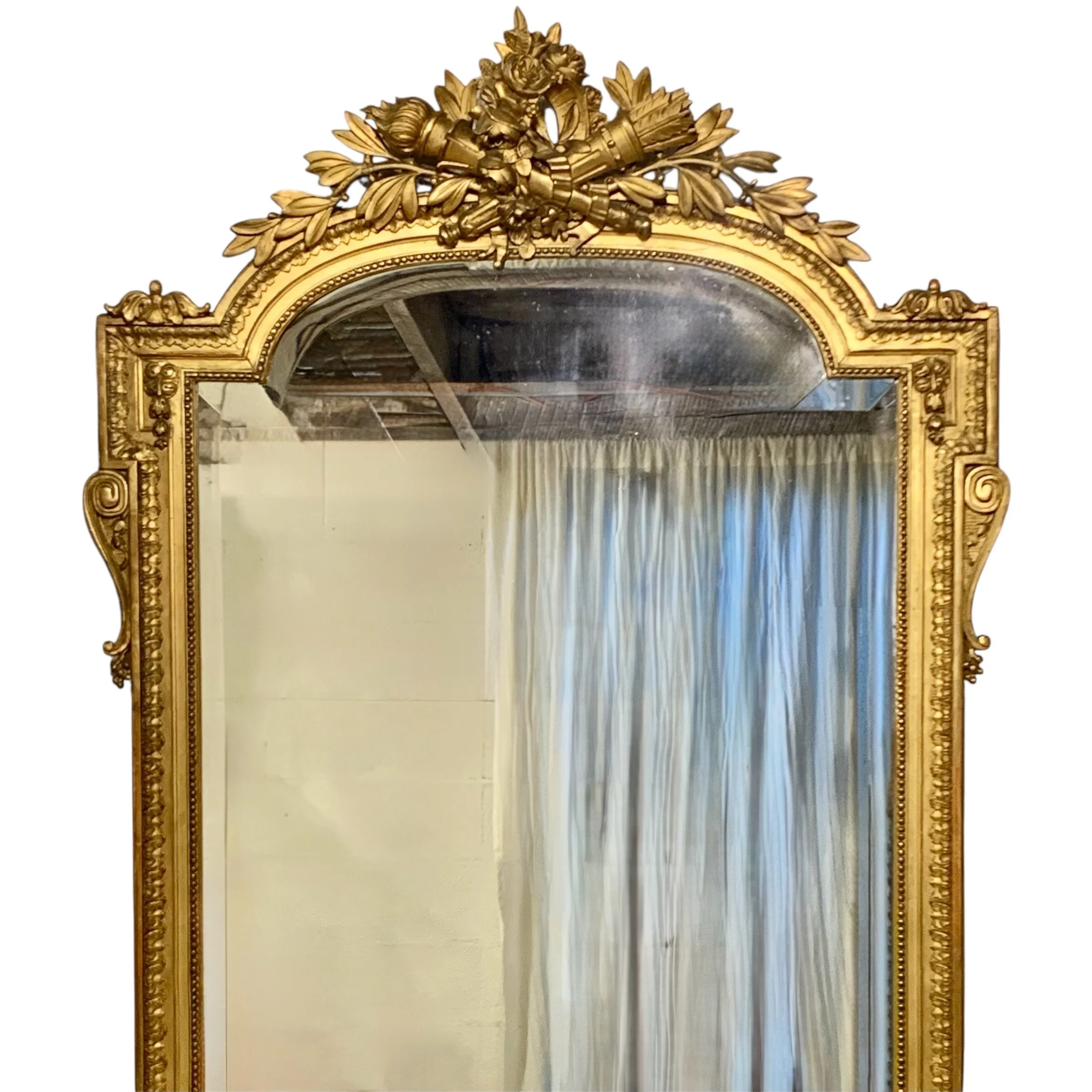 Large-Louis-XVI-Style-Giltwood-Mirror (1)
