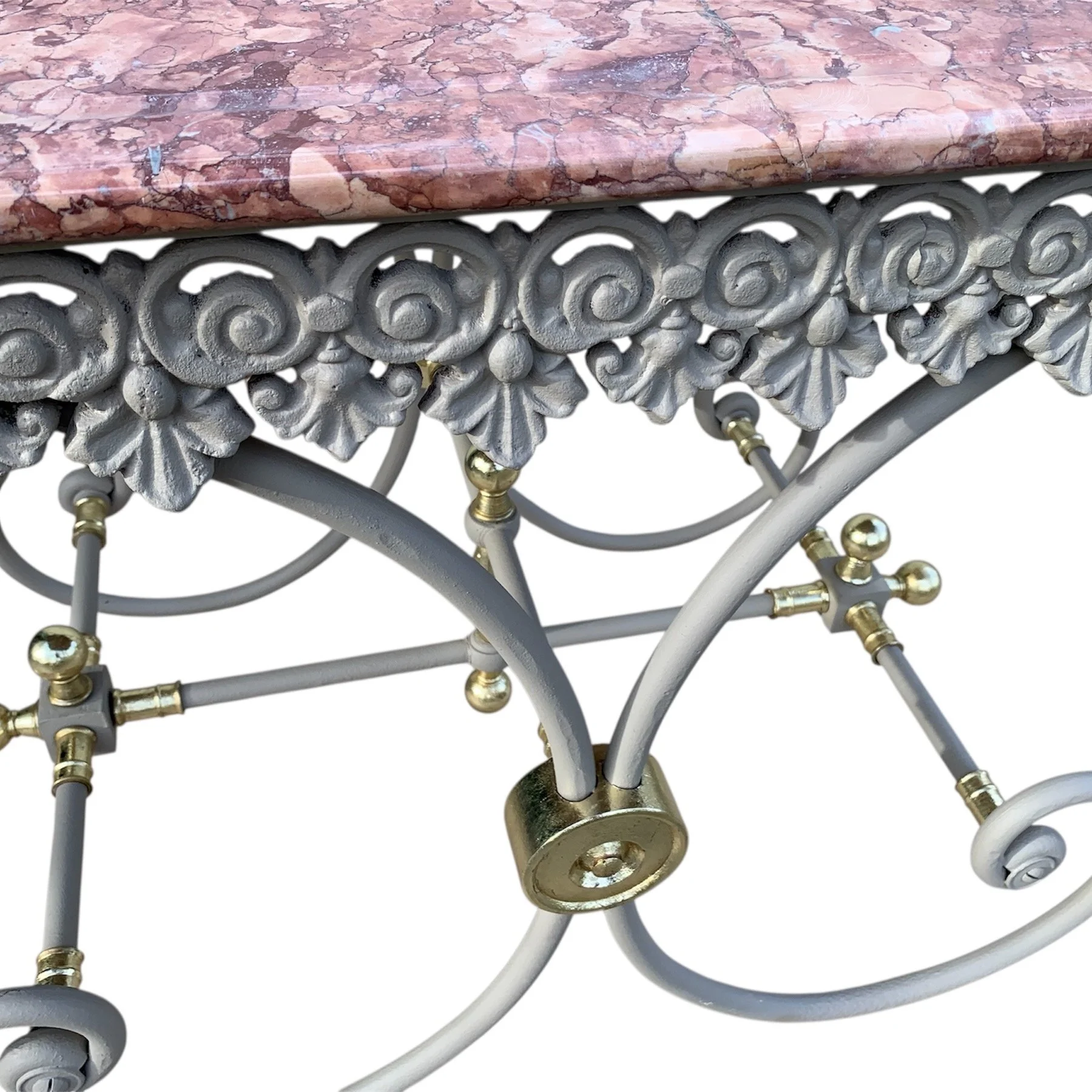 antique-French-Cast-Iron-and-Marble-Topped-Pastry-Table-detail