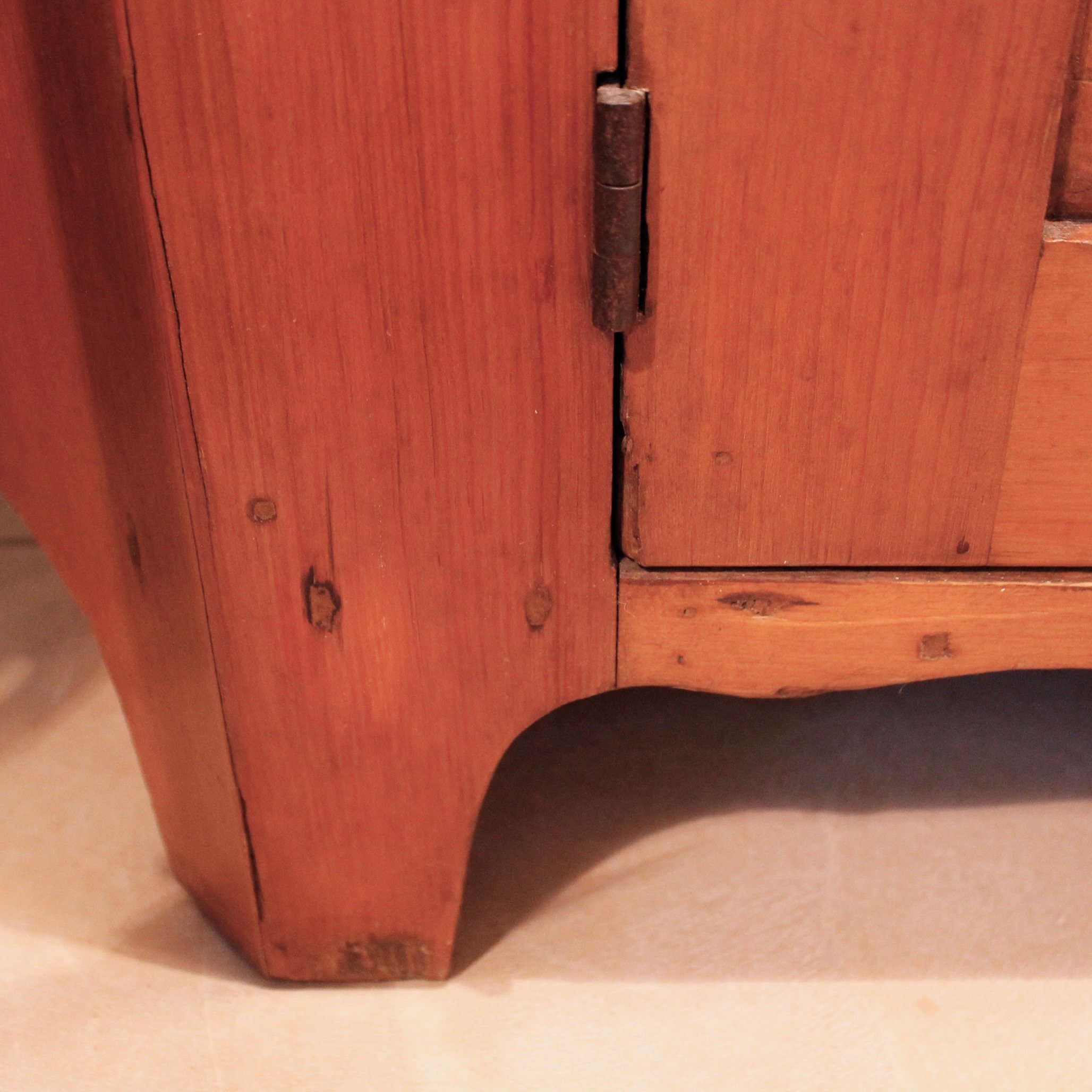 Pennsylvania antique open corner cupboard (7)
