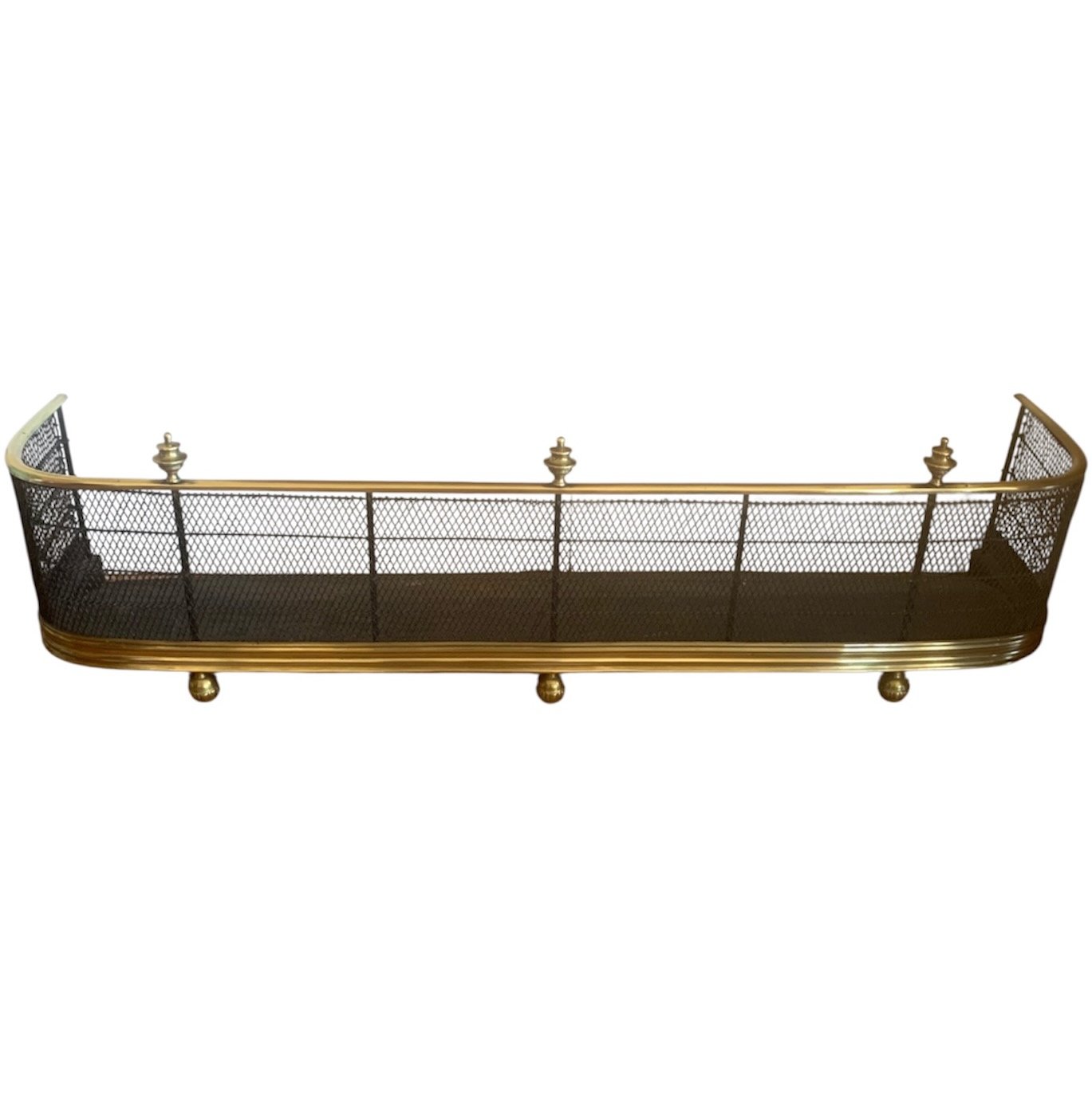 Antique-English-Brass-and-Wirework-Fender