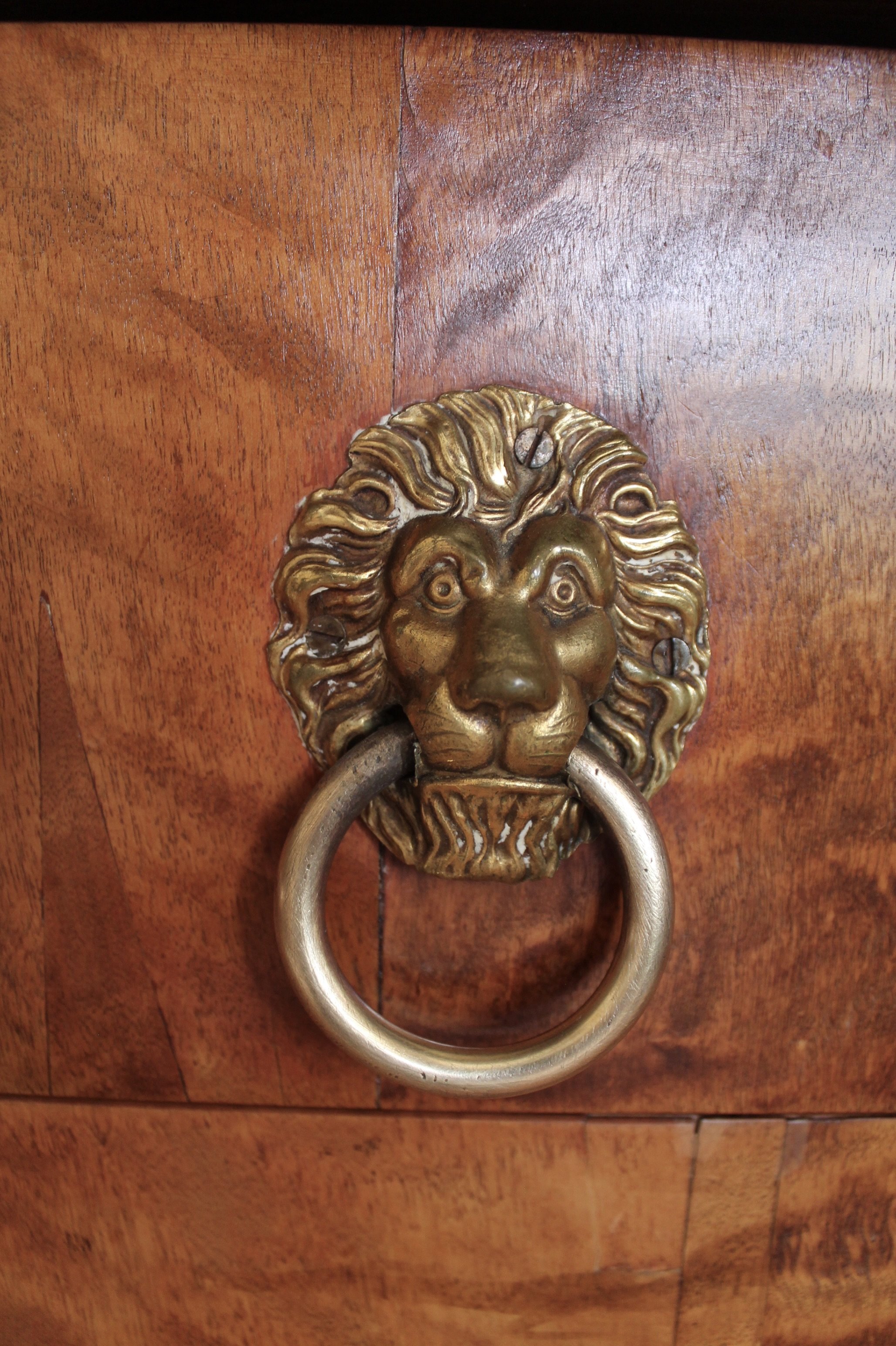 Biedermeier Birch Commode / Chest of Drawers