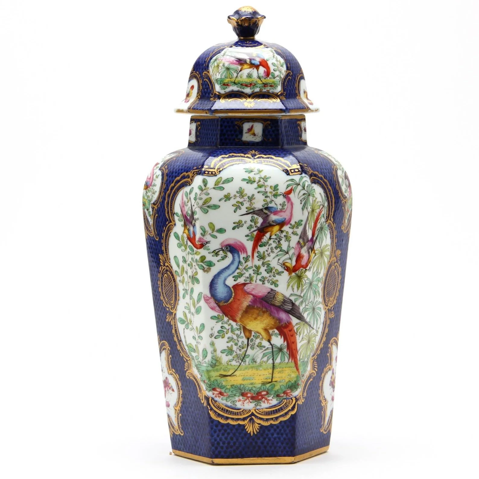 “Chelsea-Bird’-Pattern-Ginger-jaAntique-English-Porcelain