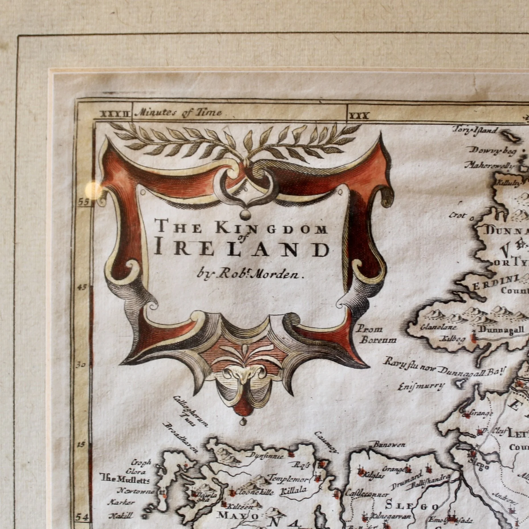 Robert Morden Map of Ireland