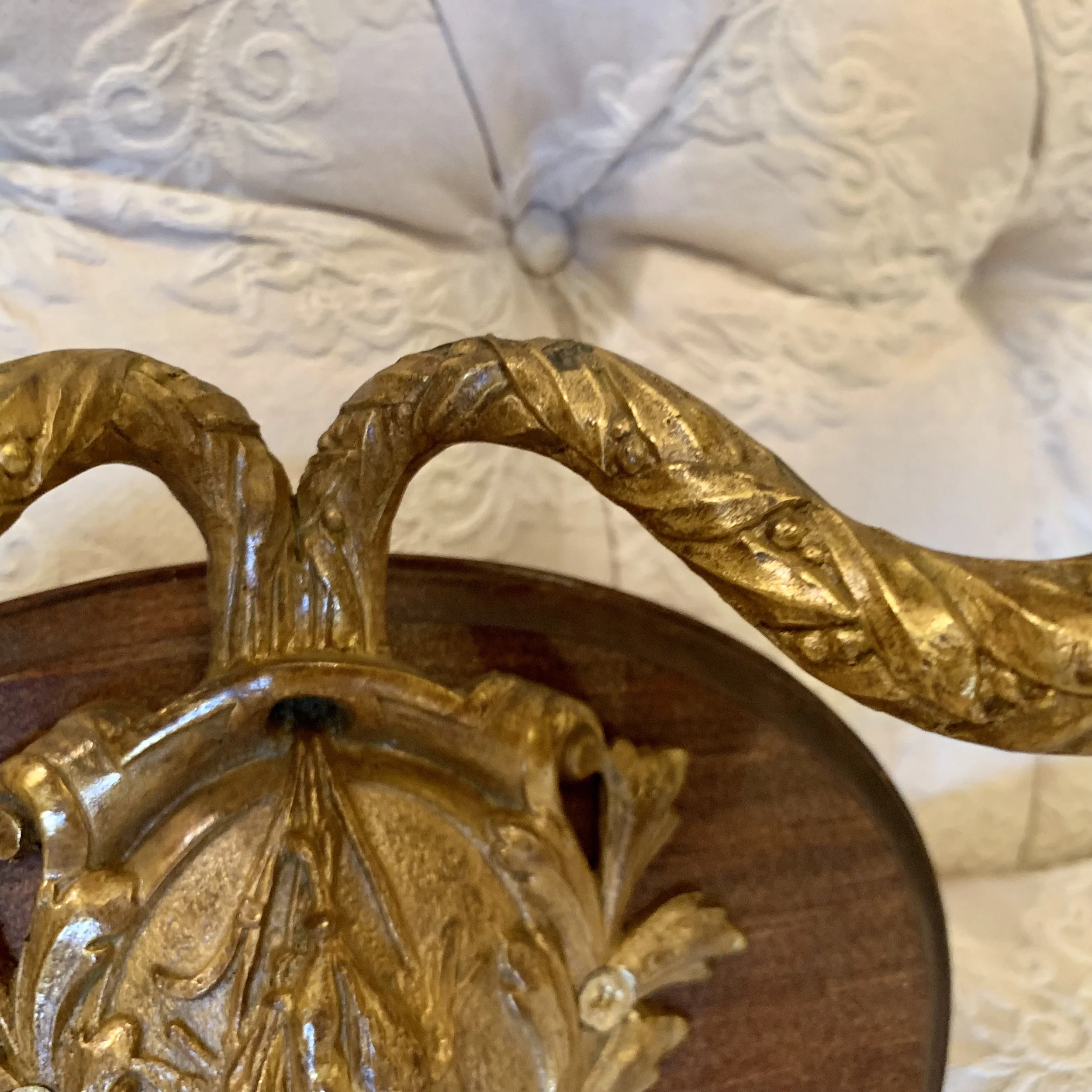 Antique French Napoleon III Gilt Bronze Sconces