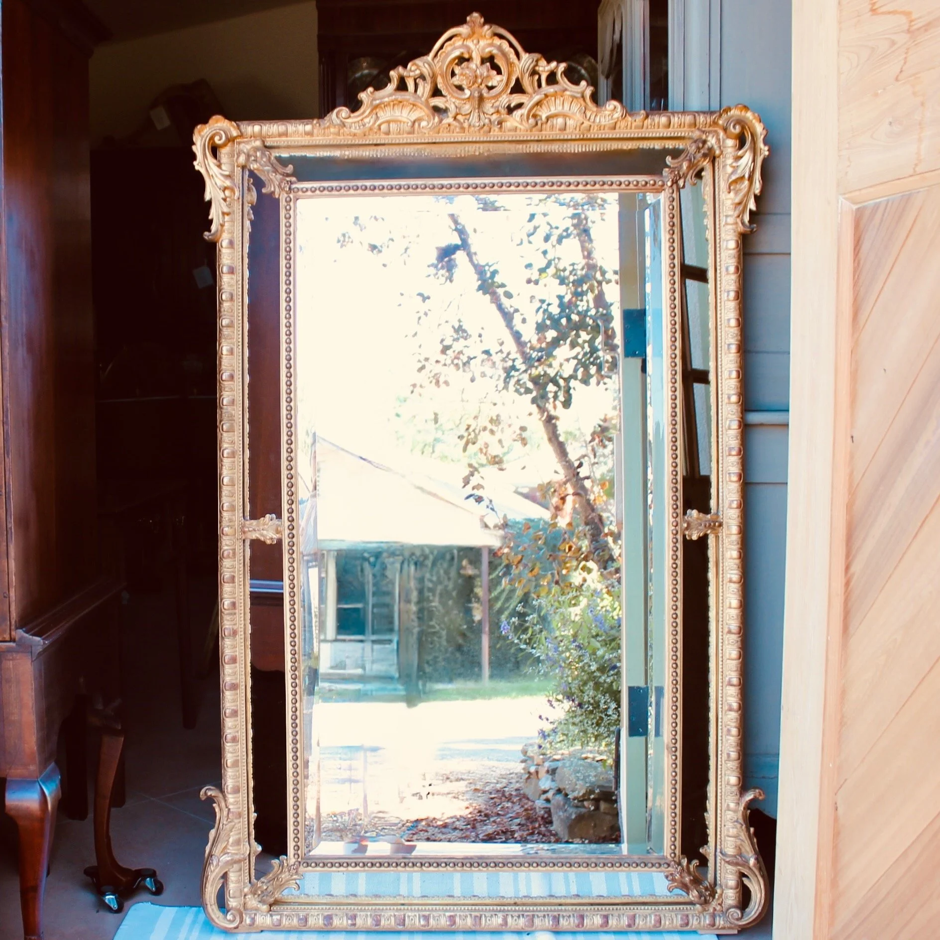 large-french-gilt-borderglass-pier-mirror-with-rococo-crest-19th-century (1)