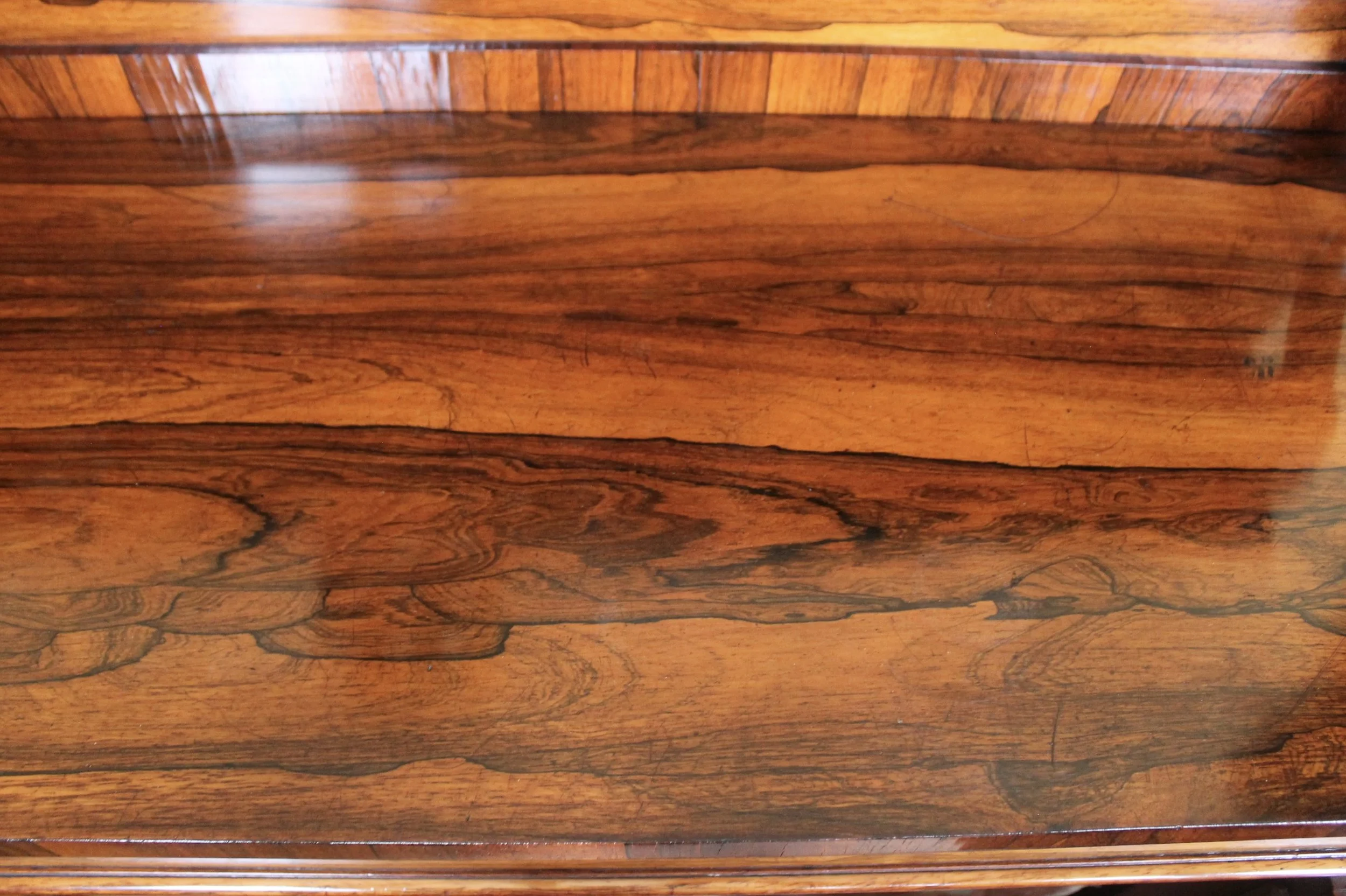 English Regency Georgian Rosewood Chiffonier Cabinet