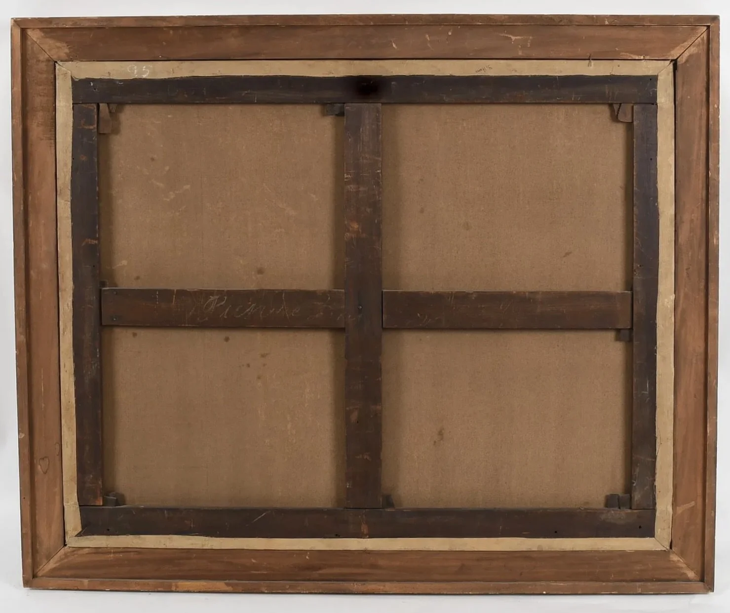 Large Oil on Canvas Landscape Attributed to George Morland