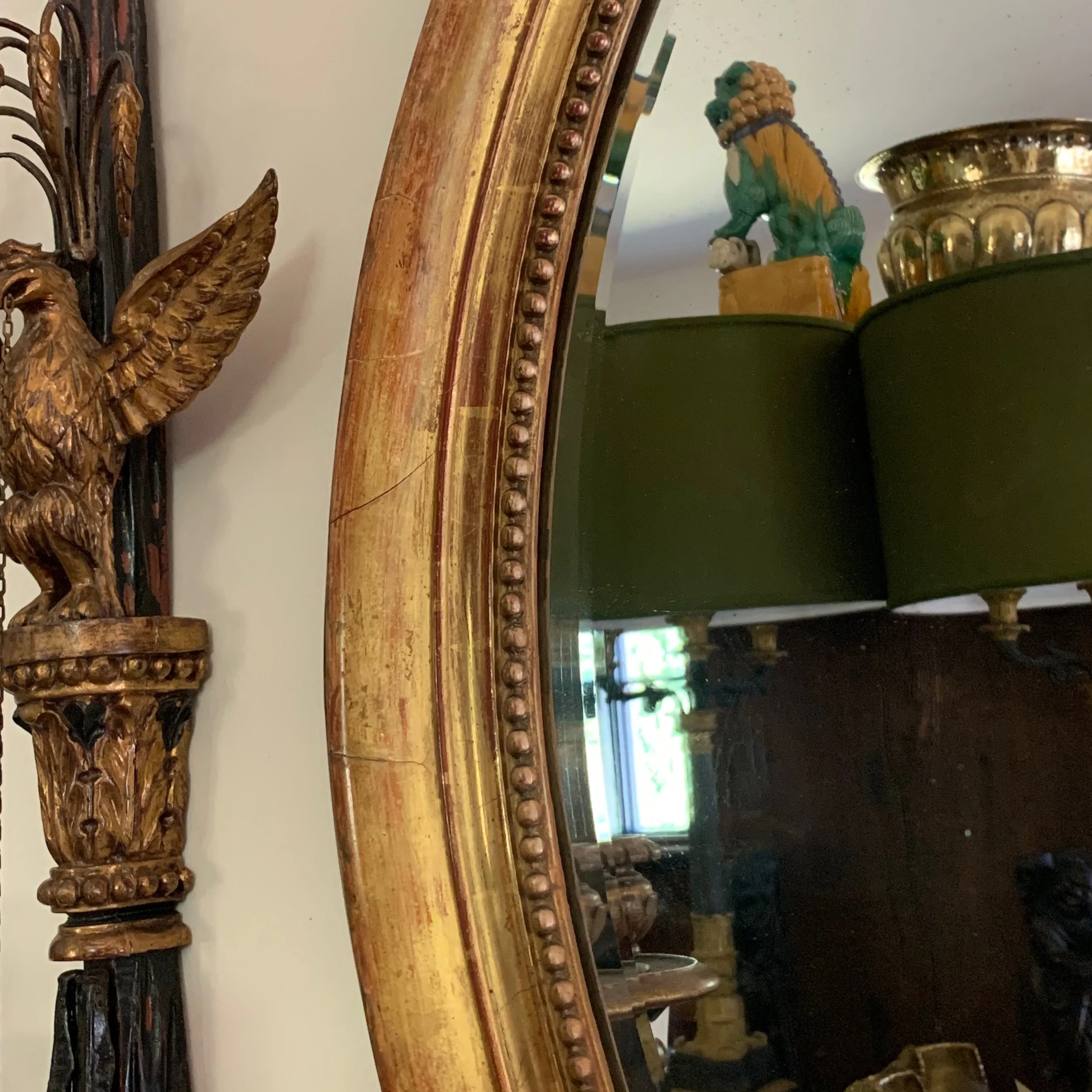 Large-Oval-French-Giltwood-Mirror (8)-detail