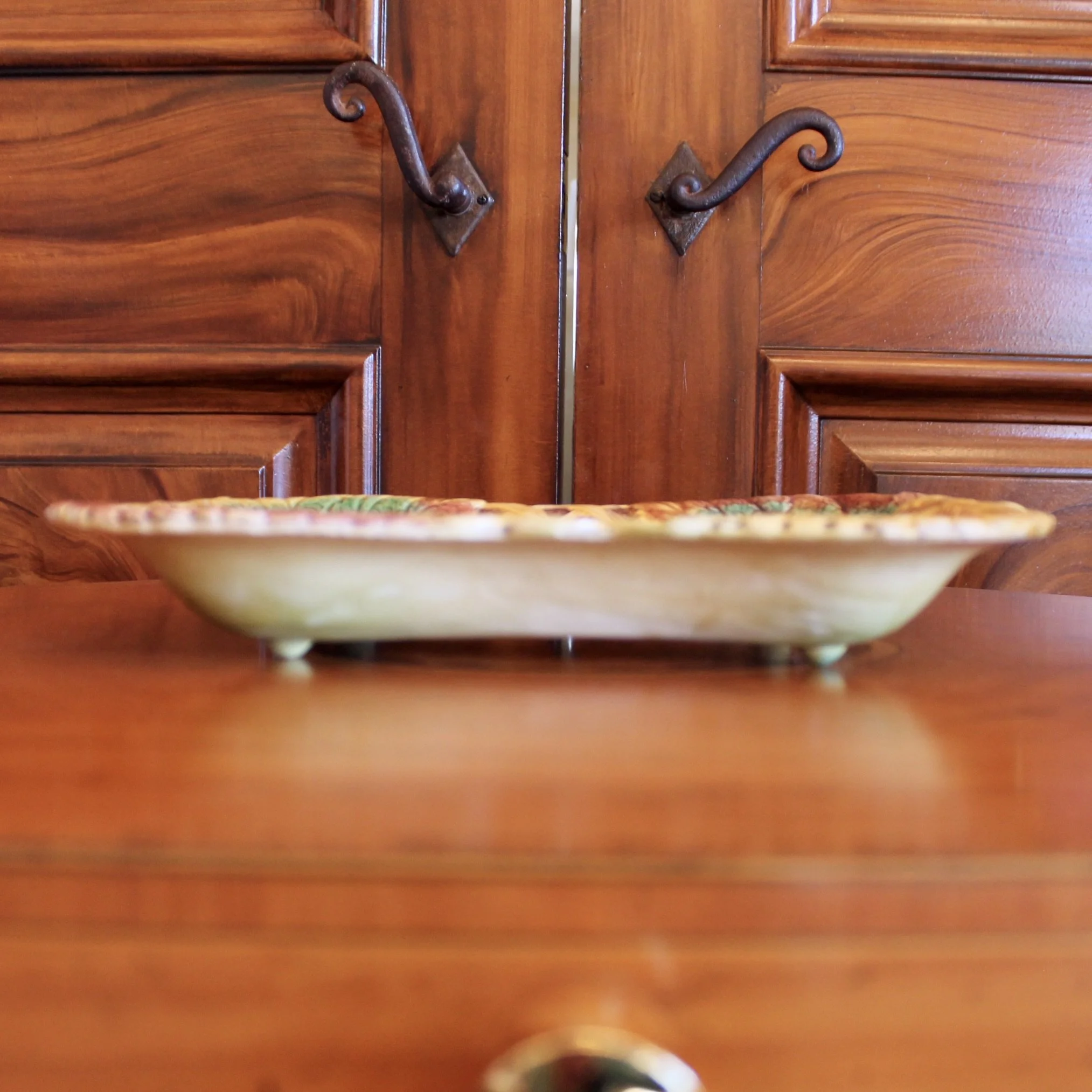 Sunflower Begonia Leaf Majolica