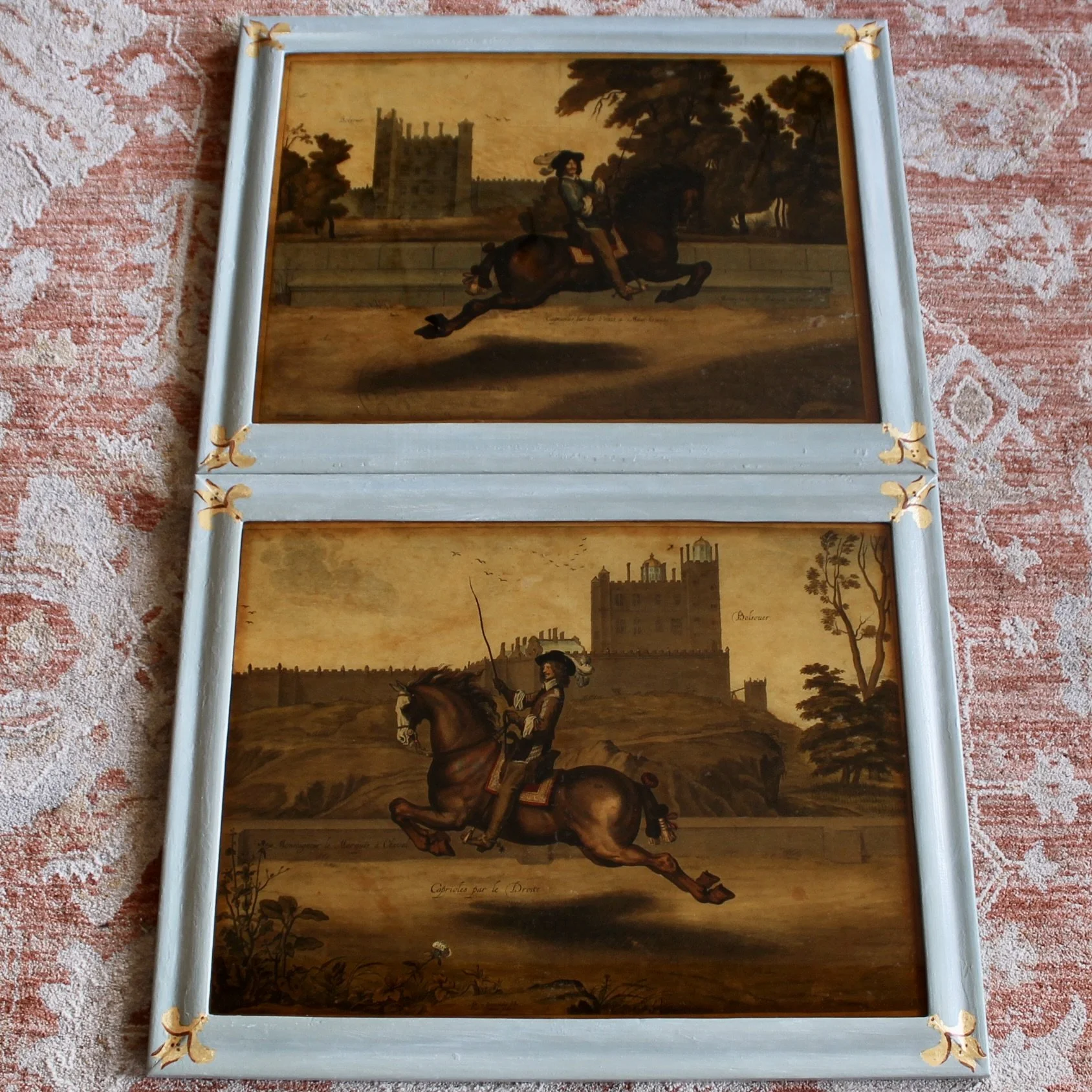 Abraham van Diepenbeeck, William Cavendish Dressage engravings