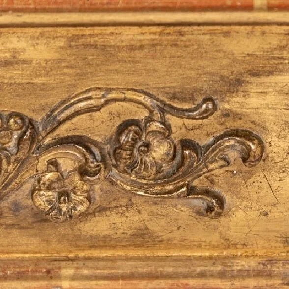 Large-French-Gilt-Rectangular-Mirror-With-Rococo-Decoration-And-Cartouche-Corners-19th-Century (7)