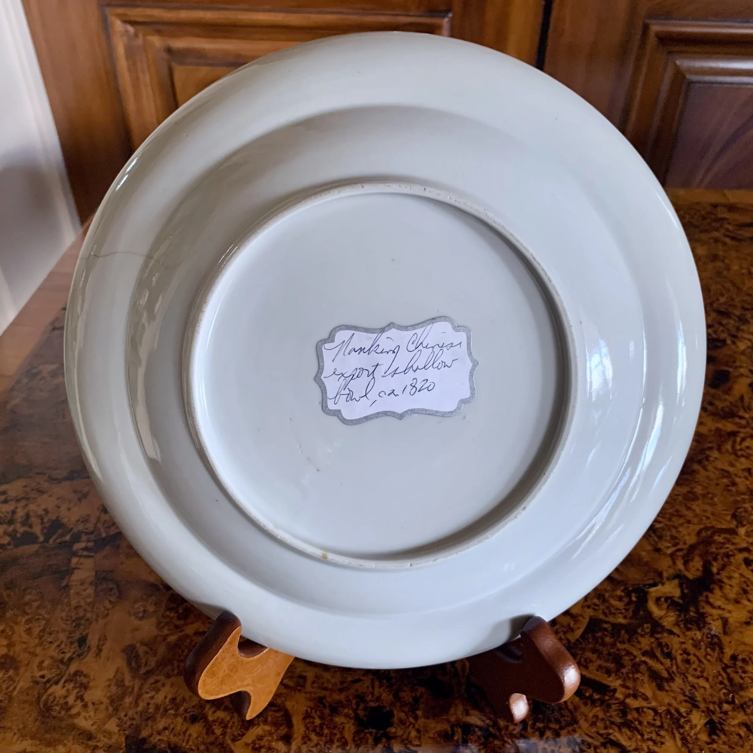 Chinese Antique Blue and White Export Porcelain Vases pair Nanking