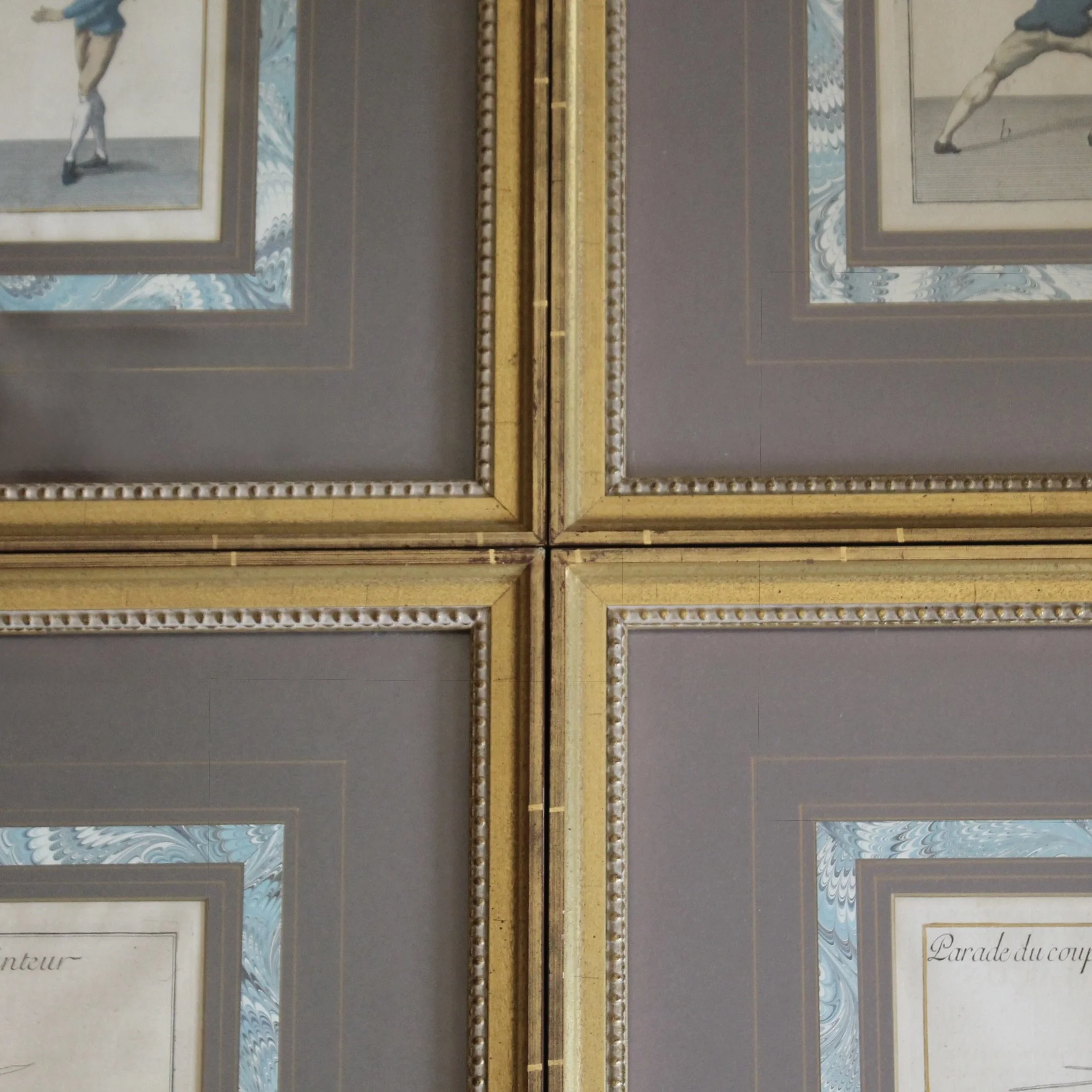 Pierre Jacques François Girard fencing engravings