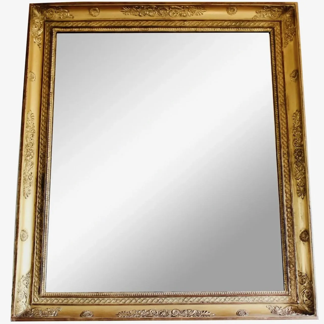 French-Charles-X-Gilt-Wood-And-Gesso-Mirror