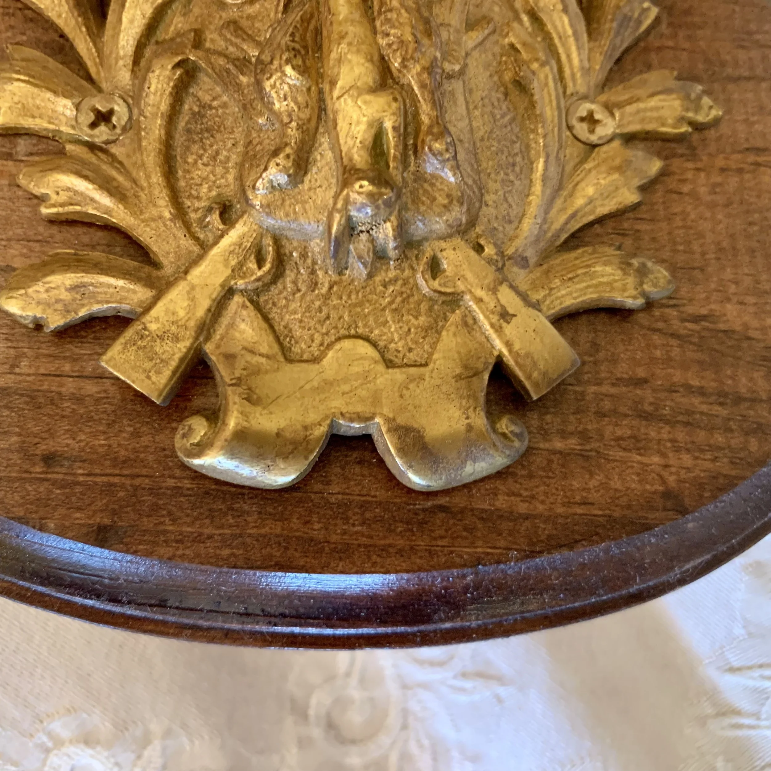 Antique French Napoleon III Gilt Bronze Sconces