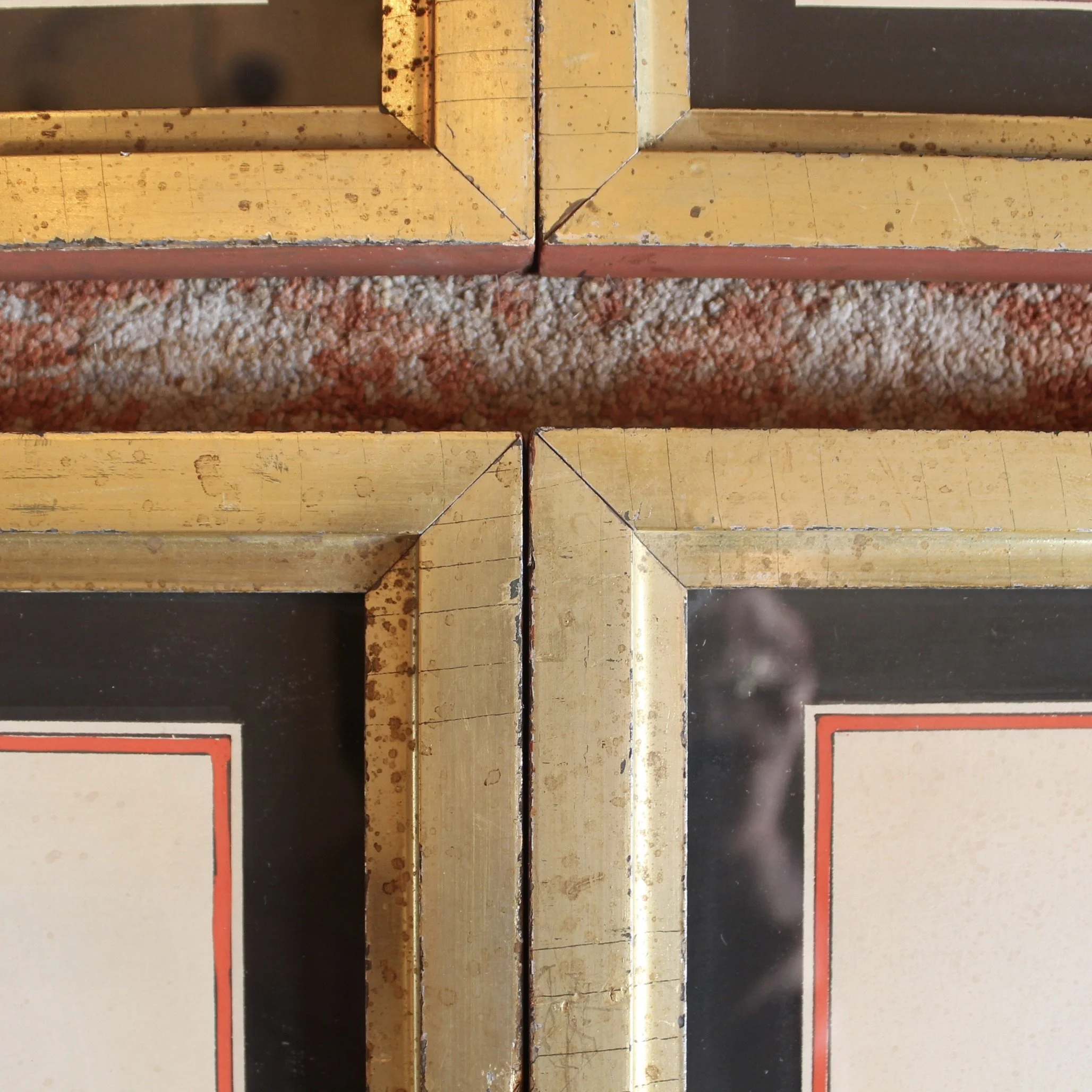 Set of Six Hand Colored Cavalry Prints by Thomas Rowlandson