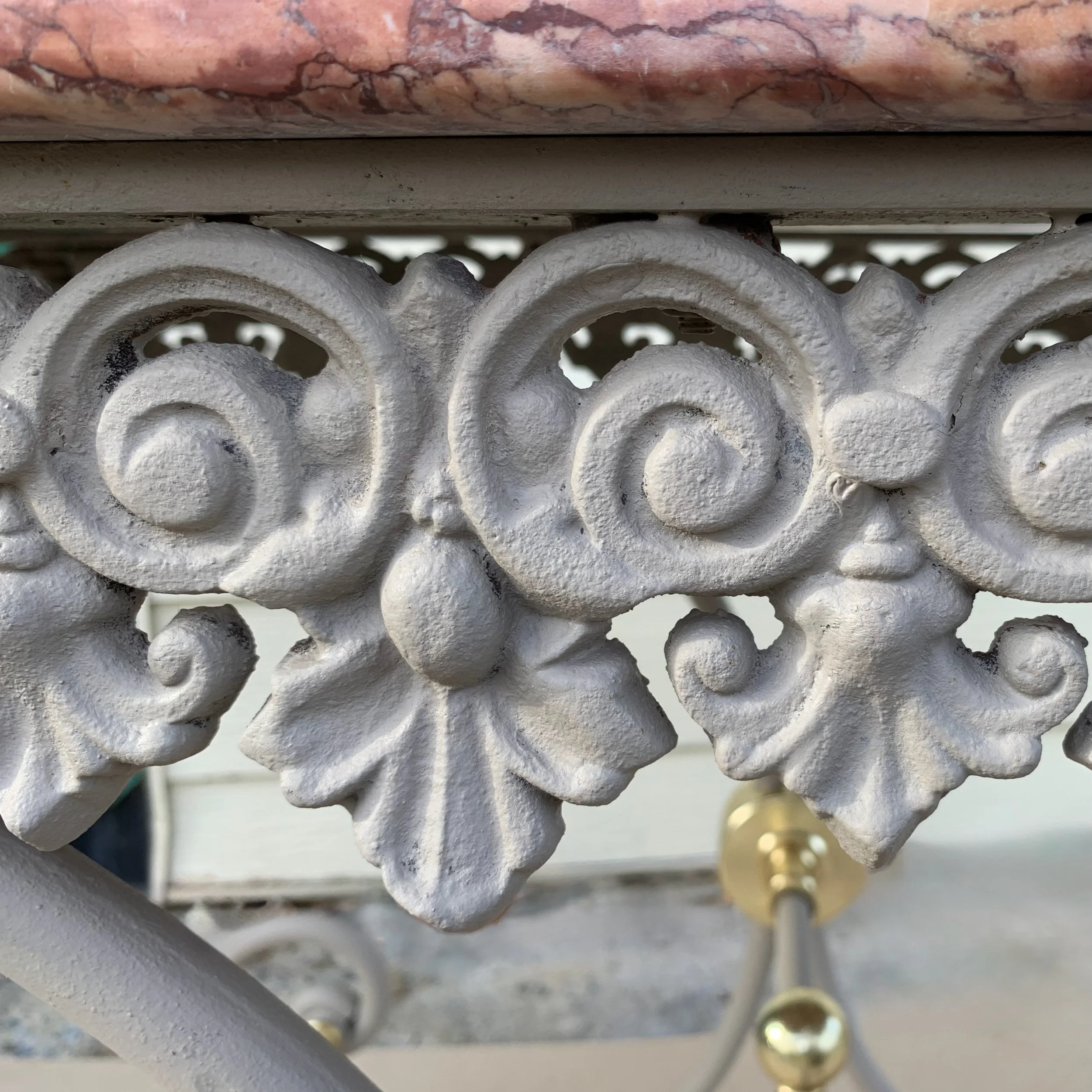 antique-French-Cast-Iron-and-Marble-Topped-Pastry-Table-detail