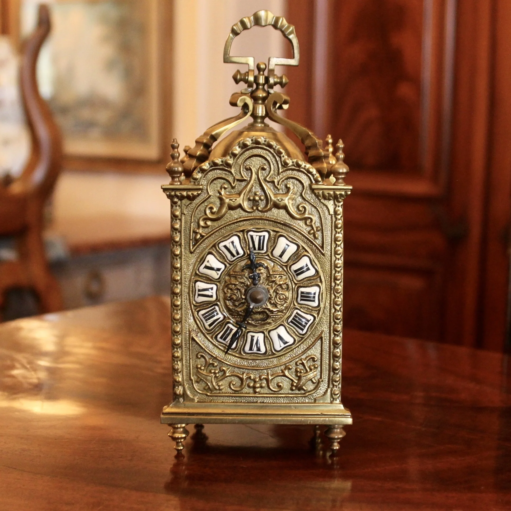 Fine English Brass Carriage Clock, 19th Century