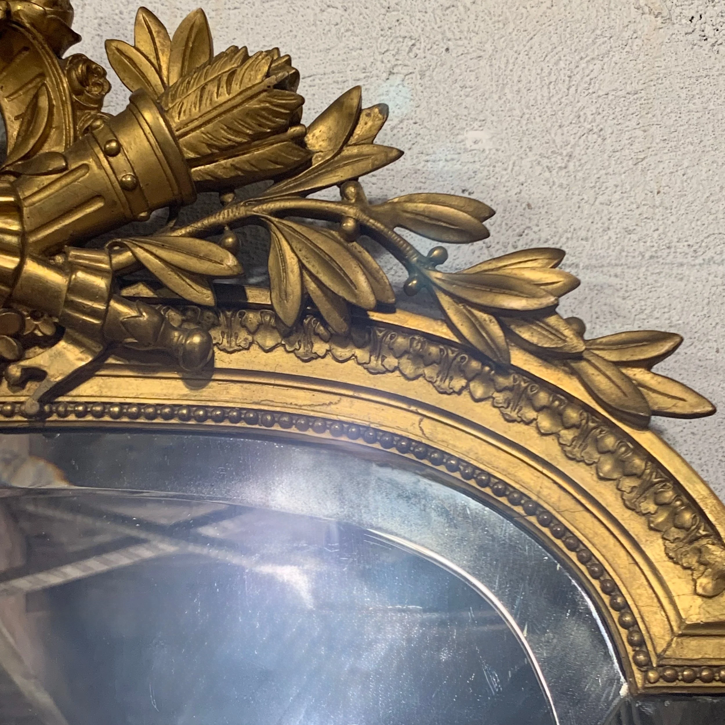 Large-Louis-XVI-Style-Giltwood-Mirror (8)-top