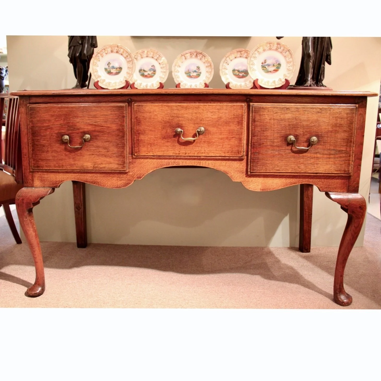 George-II-George-III-Georgian-English-Dresser-Base-Sideboard (3)-front