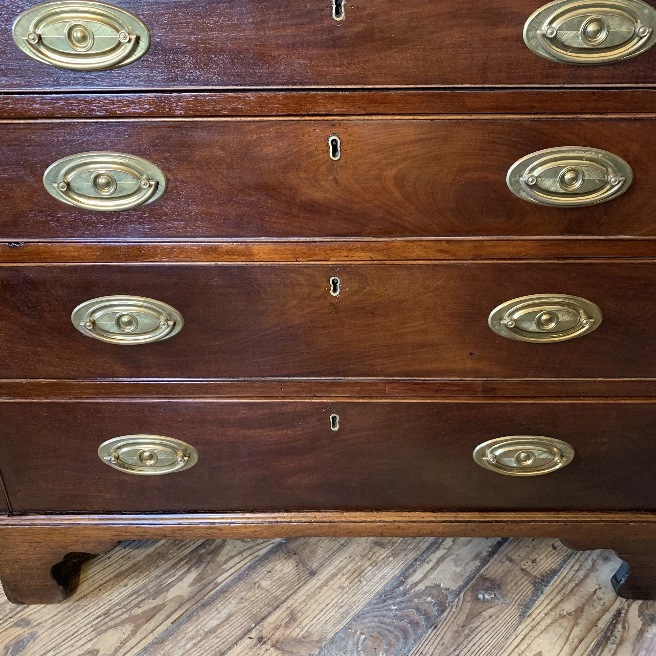 Small Georgian Mahogany Chest of Drawers