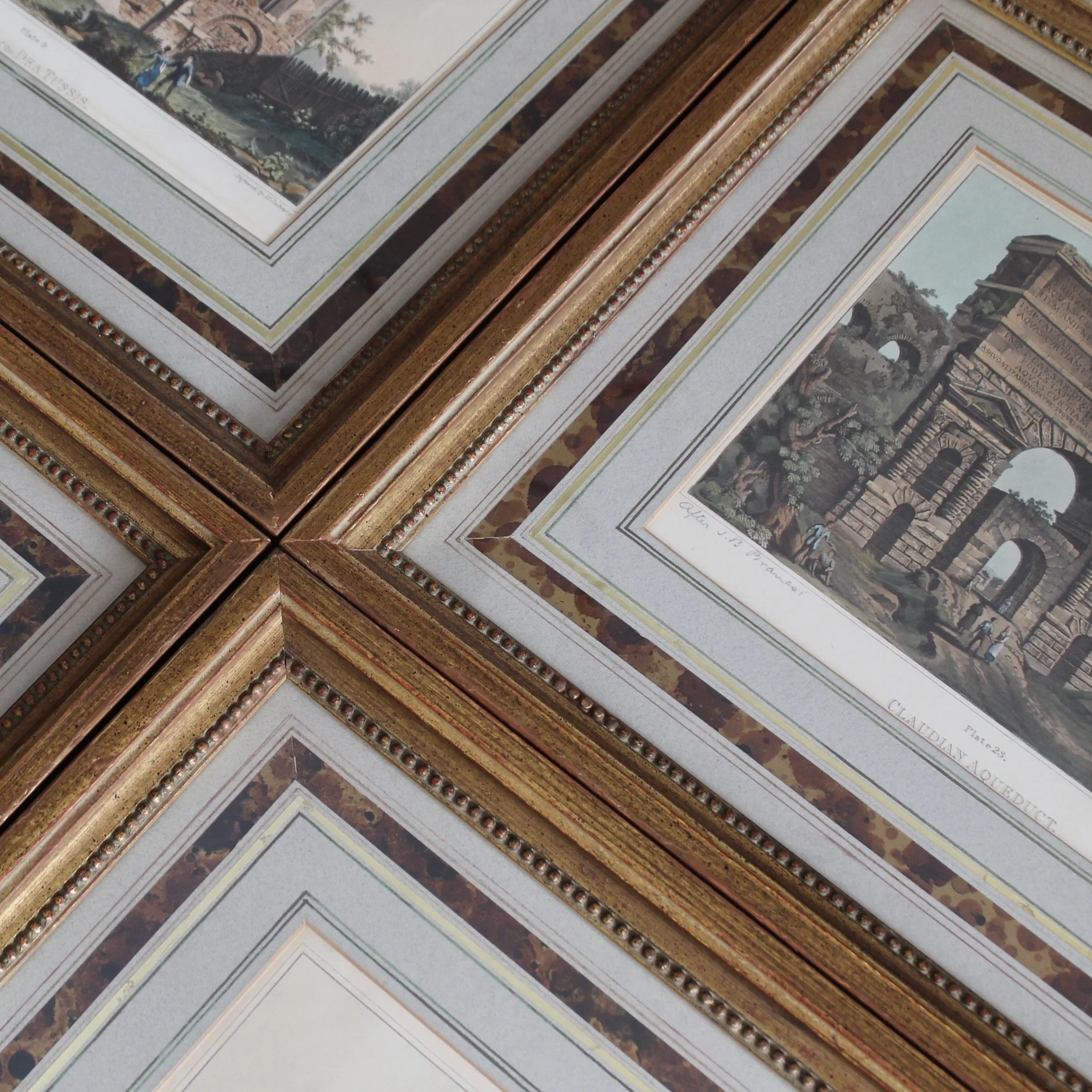 Roman Architecture Engravings, Matthew Dubourg