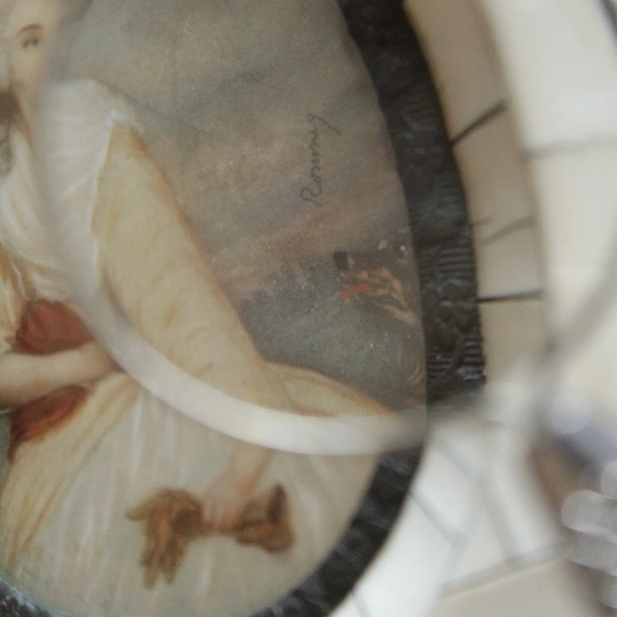 Antique Miniature Portraits In Fine Frames