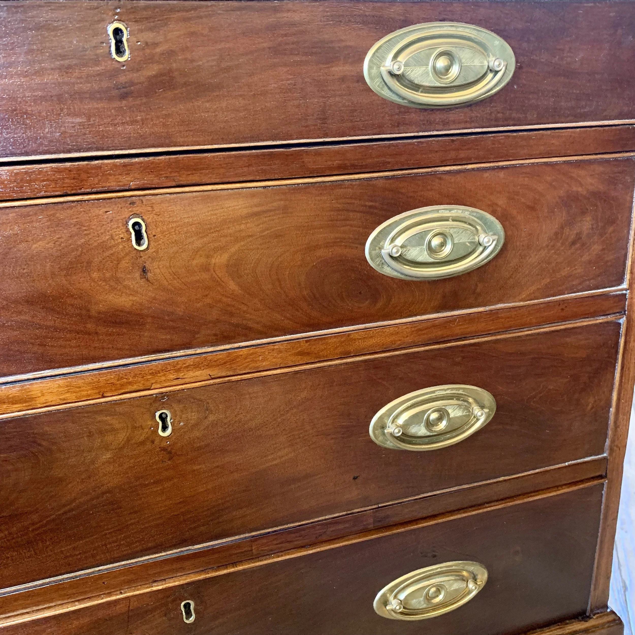 Small Georgian Mahogany Chest of Drawers
