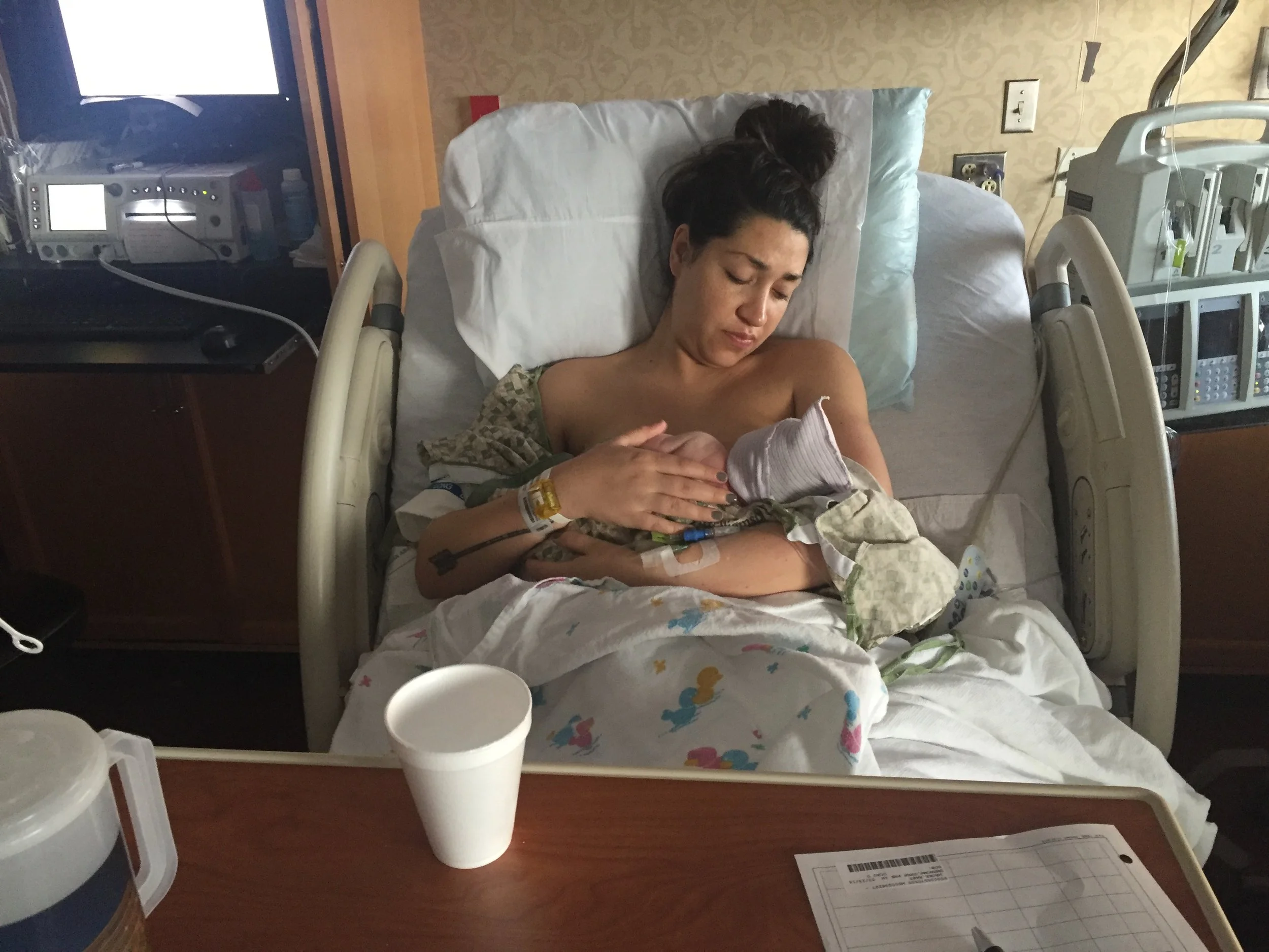 motherhood. day one.