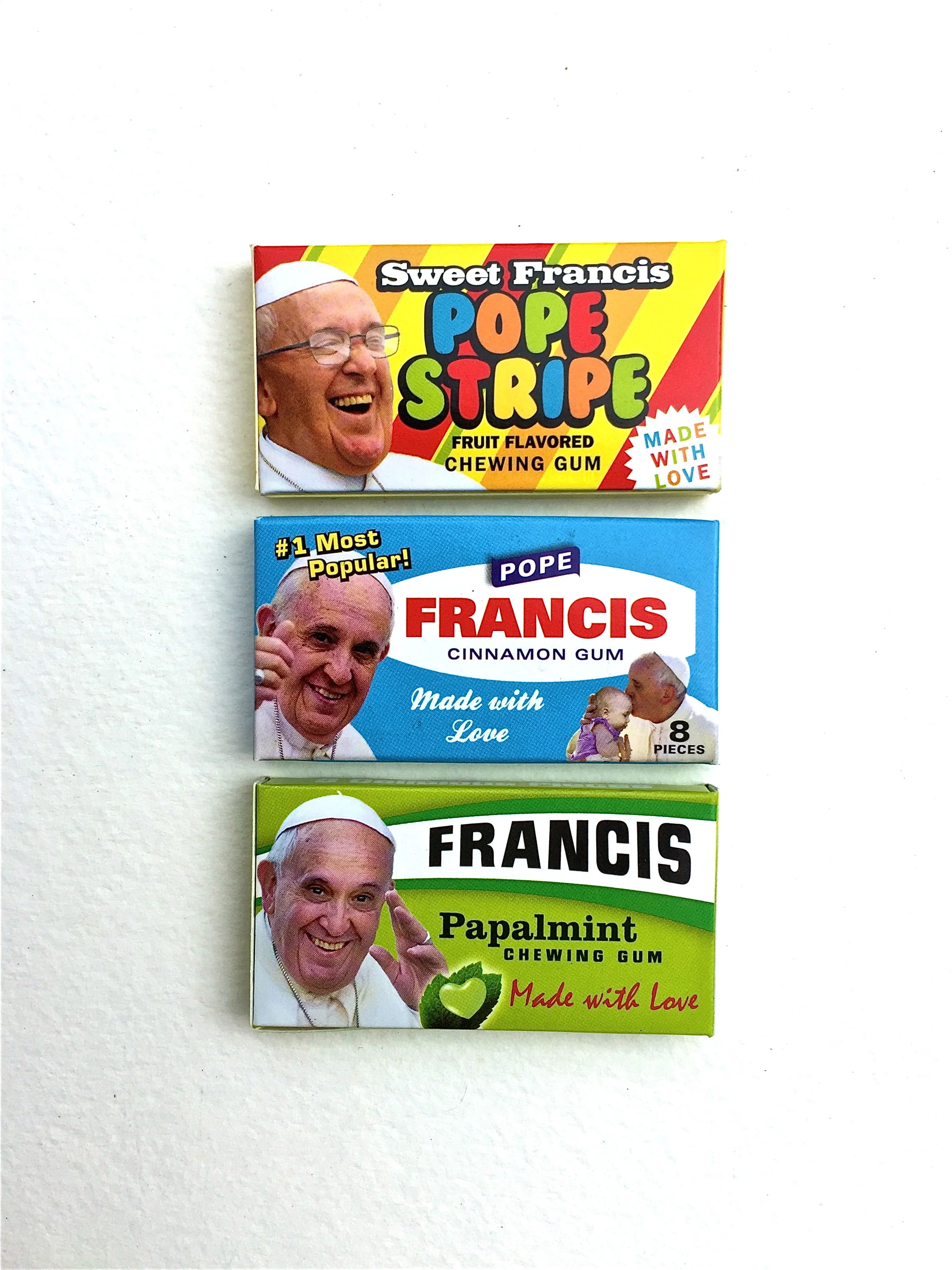 Pope Francis: 3 GumPacks