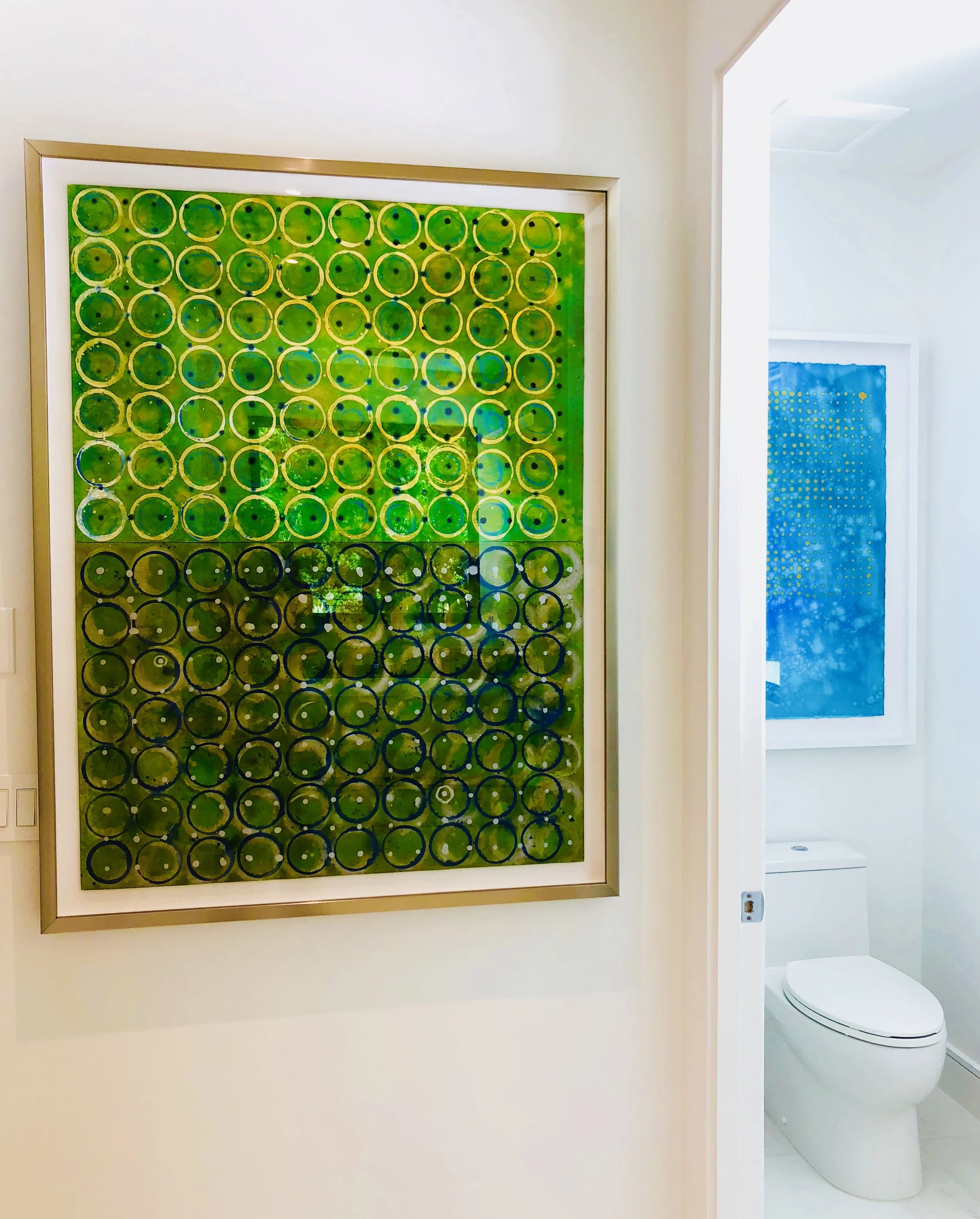 Green AquaTint Circle Series II : $3995. AquaTint Sky Series III : $1995.