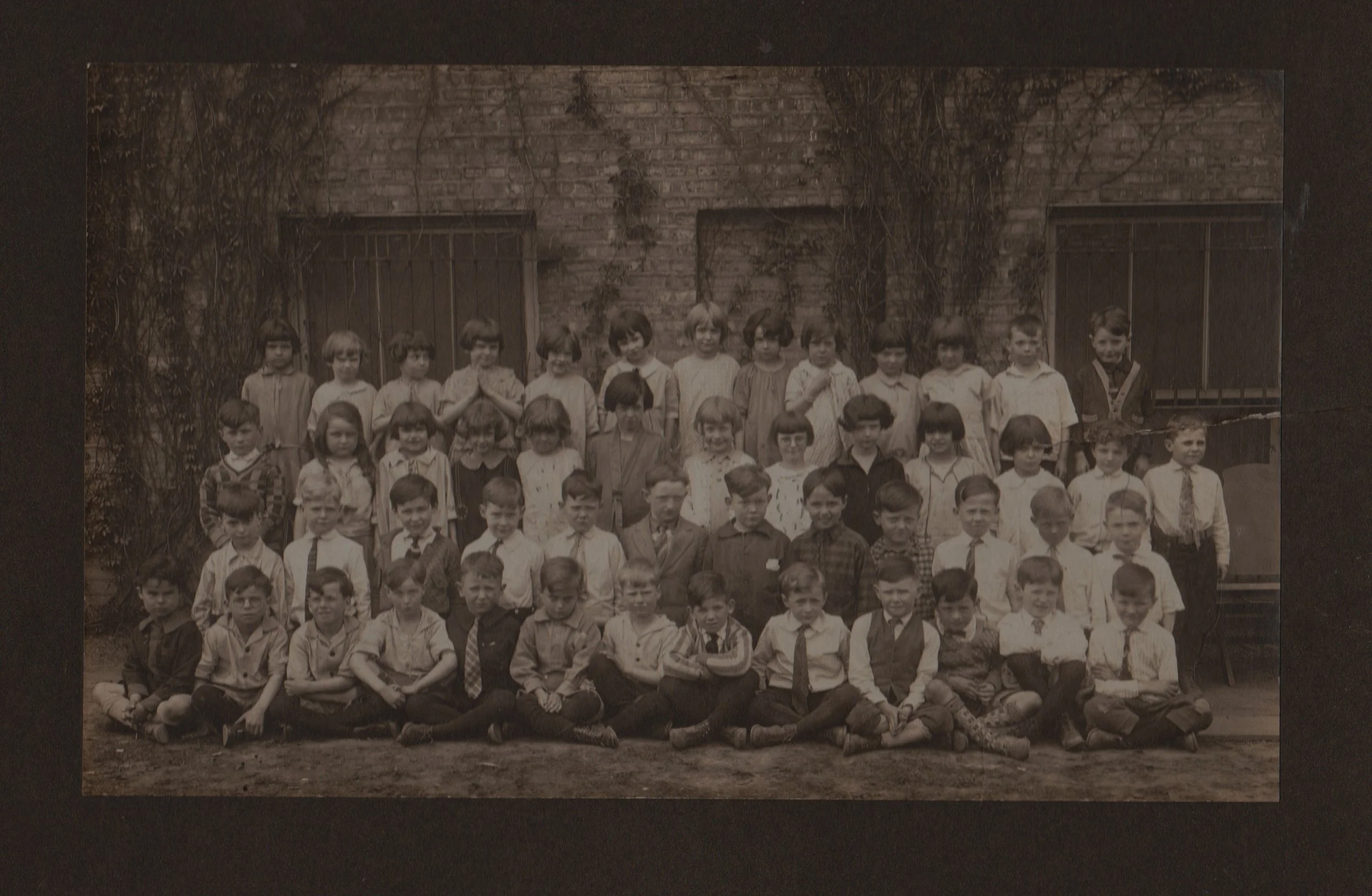 Original 1926 class photo, Oak Park, IL