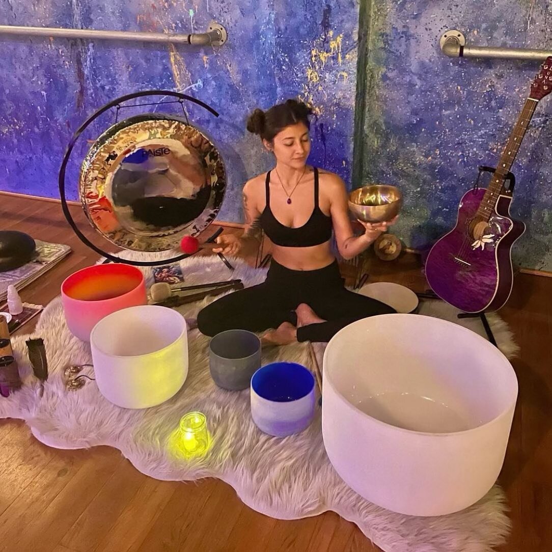 YOUR TUESDAY NIGHT JUST GOT SO MUCH SWEETER

The lovely @bibi.borja will share her vibrational healings through ancient instruments and vocal serenade, leading you into a deep, nourishing meditation.

The combined sound frequencies will bring balance