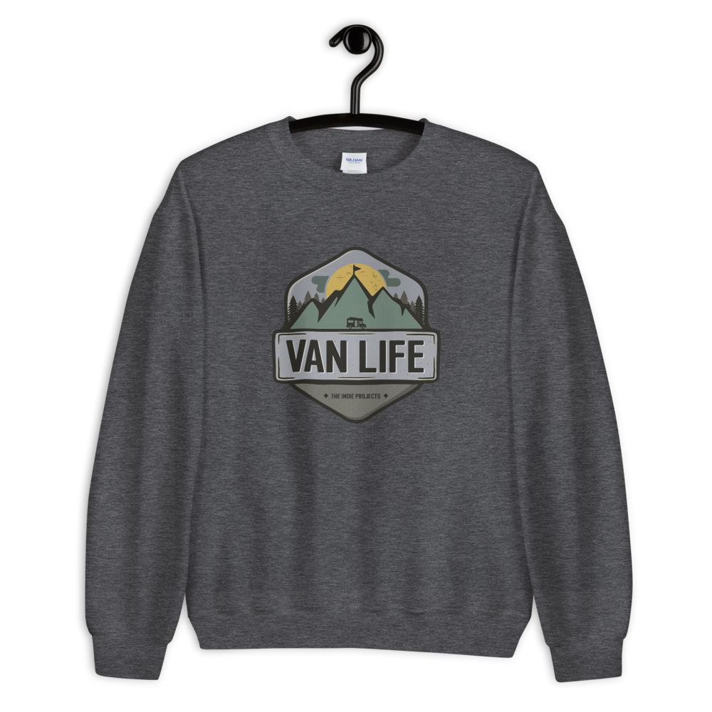 Van Life Logo Sweater - Dark Grey