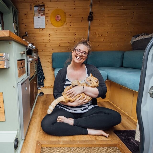 🐱Giving this ginger floof a big squeeze, she's such a star. Do any of you travel with pets? If so, what pet? Do they enjoy it? (I know she looks pissed but I'm fairly confident she's happy 🤣)
*
We're super fortunate that Ginjey Bear is incredibly c