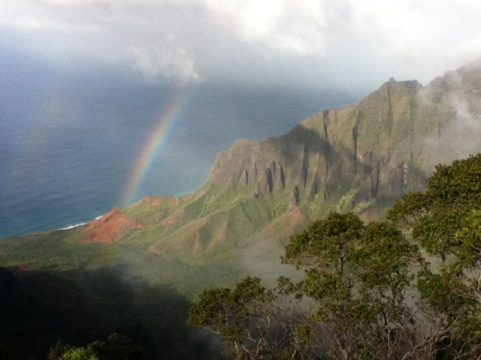 Kalalau Valley Rainbow