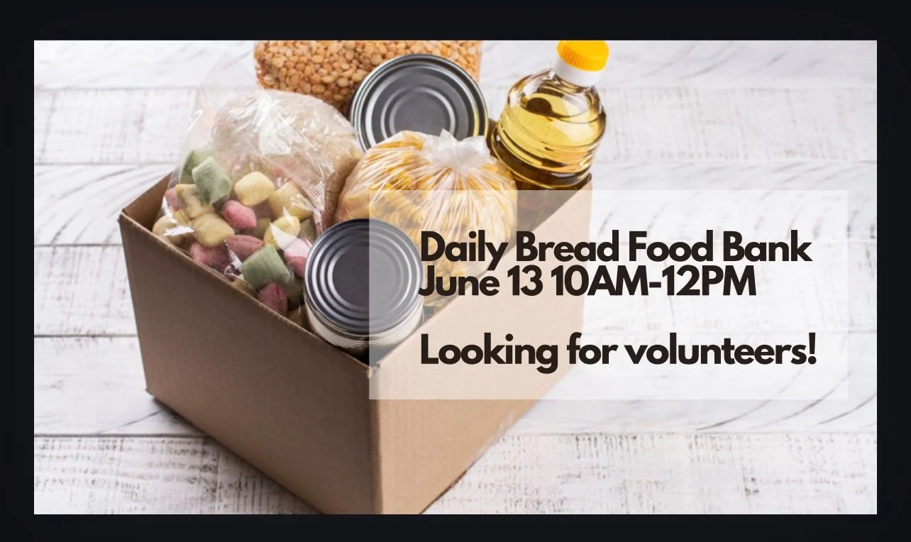 We are looking for volunteers to join our team to help out the Daily Bread Food Bank at 191 New Toronto St on Saturday, June 13 10AM-12PM. 

If you want to learn more or join, send us a message!